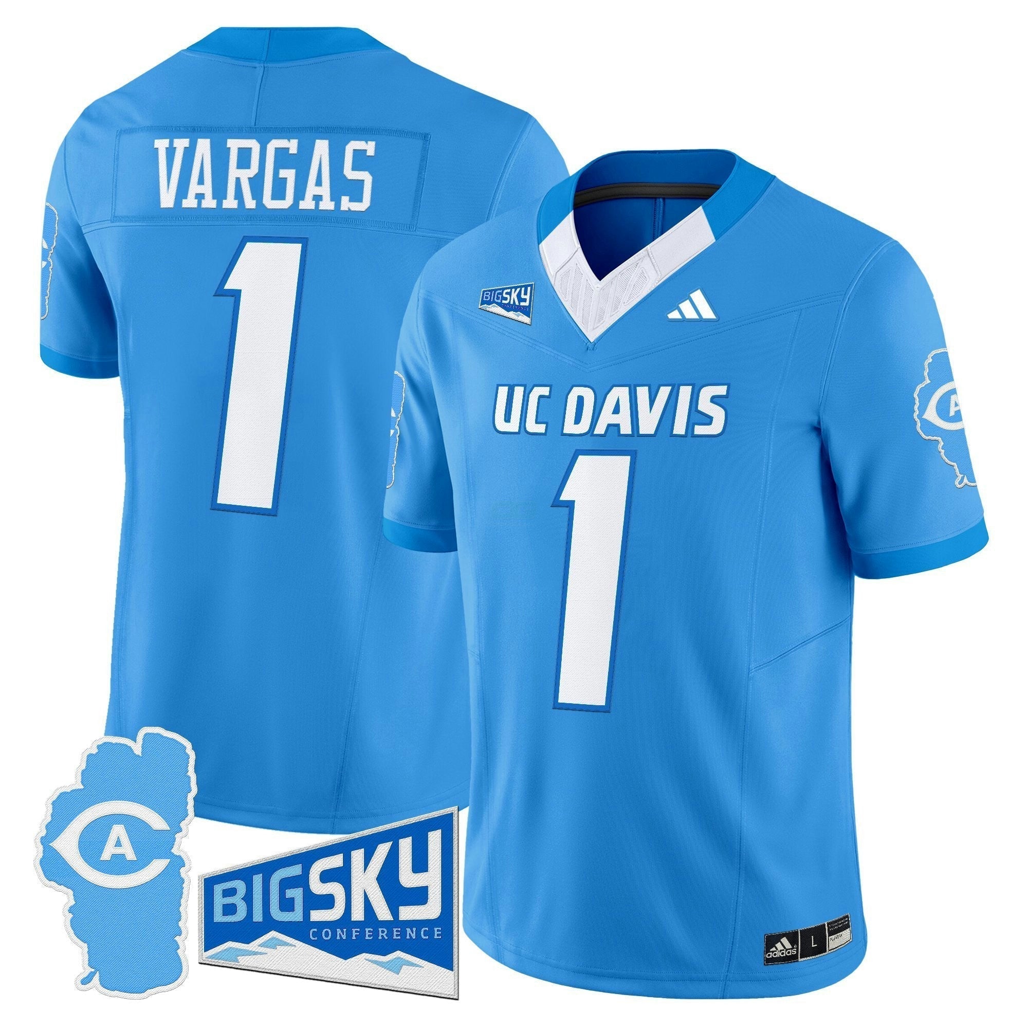Camisa NCAA 2025 'Lake Tahoe Patch' Vapor Limited Jersey
