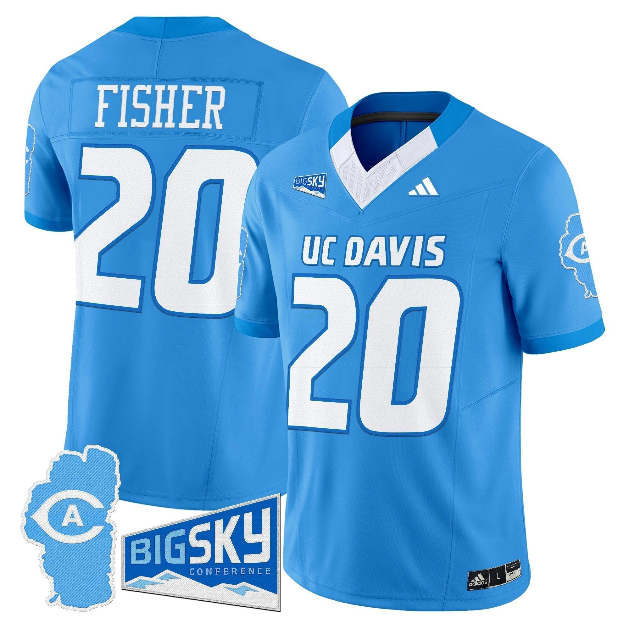 Camisa NCAA 2025 'Lake Tahoe Patch' Vapor Limited Jersey