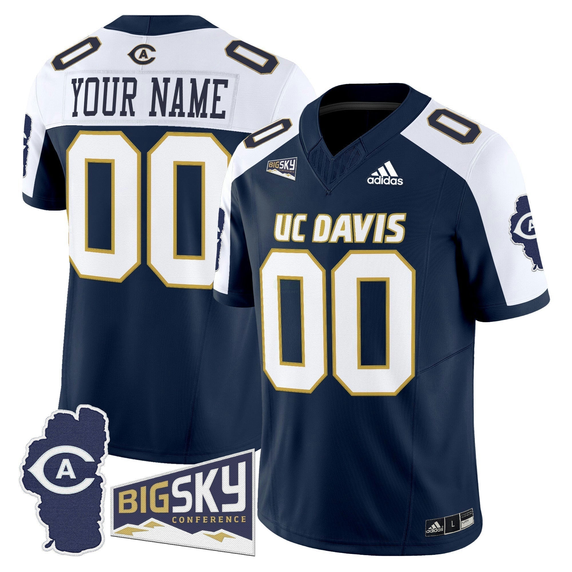 Camisa NCAA 2025 'Lake Tahoe Patch' Vapor Limited Jersey