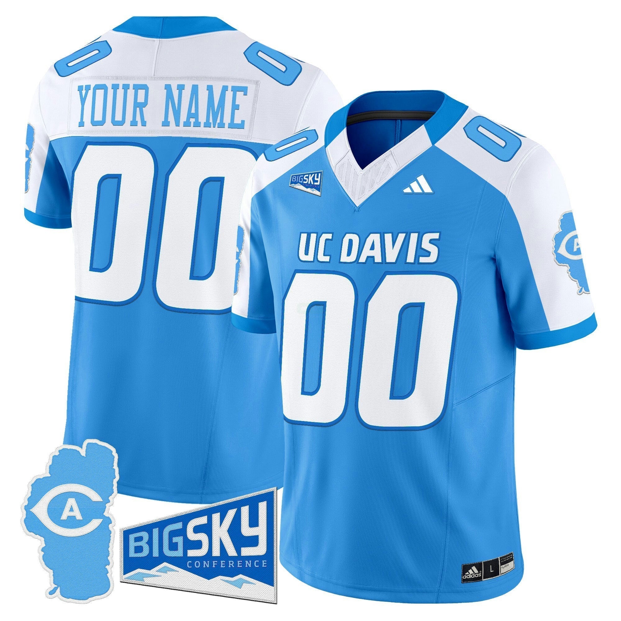 Camisa NCAA 2025 'Lake Tahoe Patch' Vapor Limited Jersey