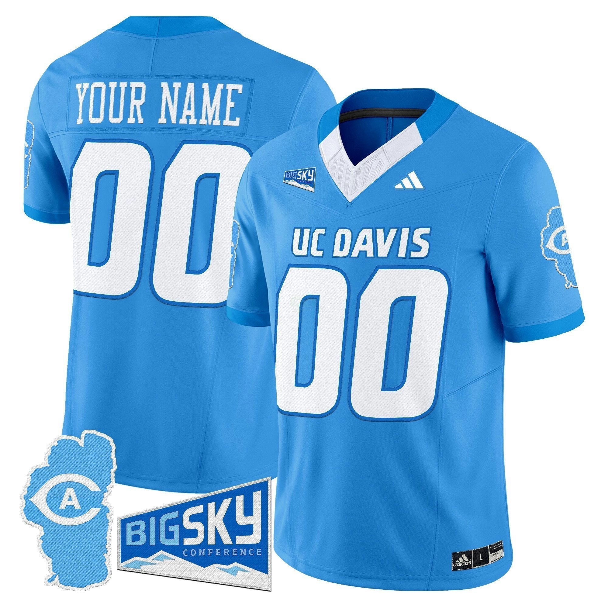 Camisa NCAA 2025 'Lake Tahoe Patch' Vapor Limited Jersey