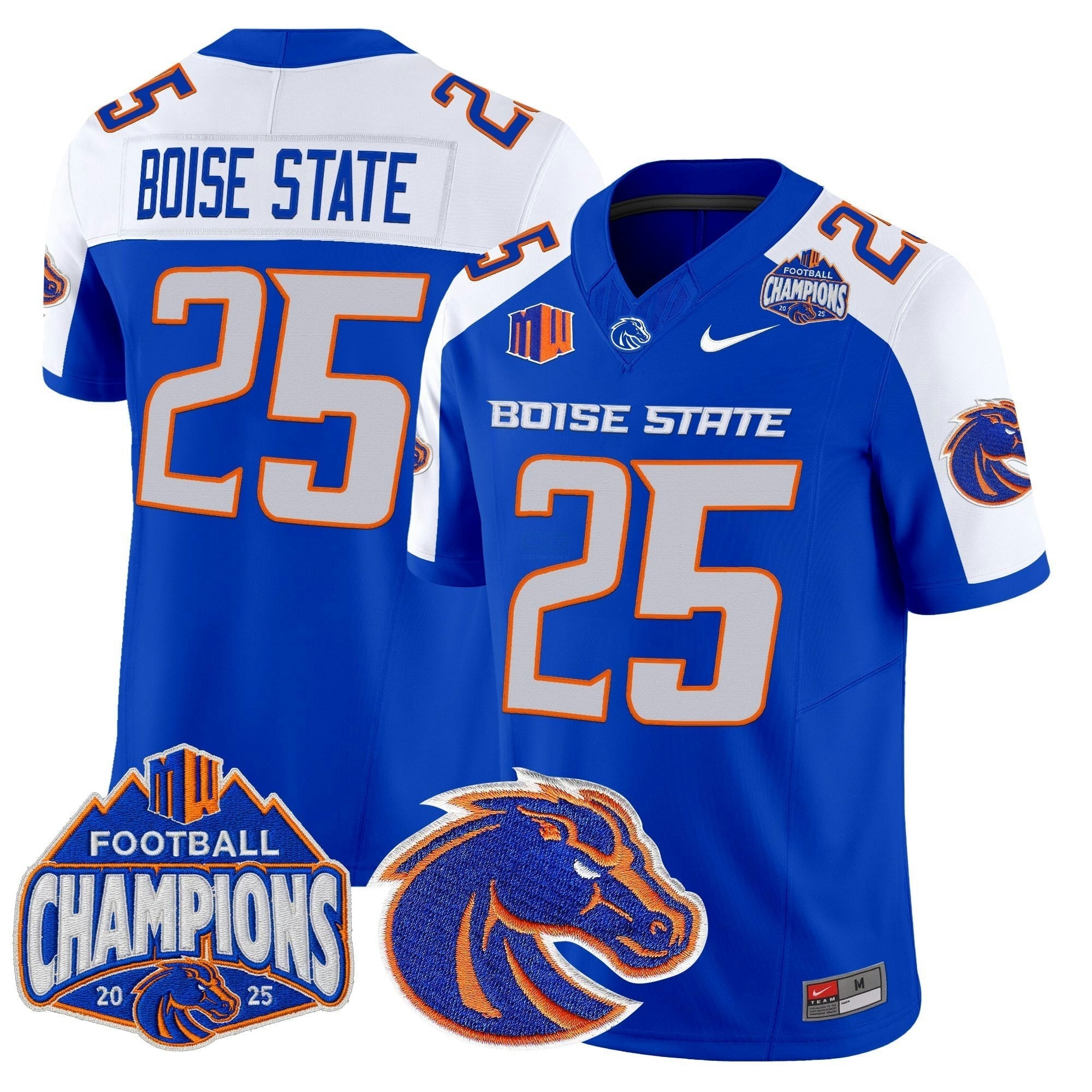 Camisa NCAA 2025 Mountain West Football Champions Vapor Limited Jersey