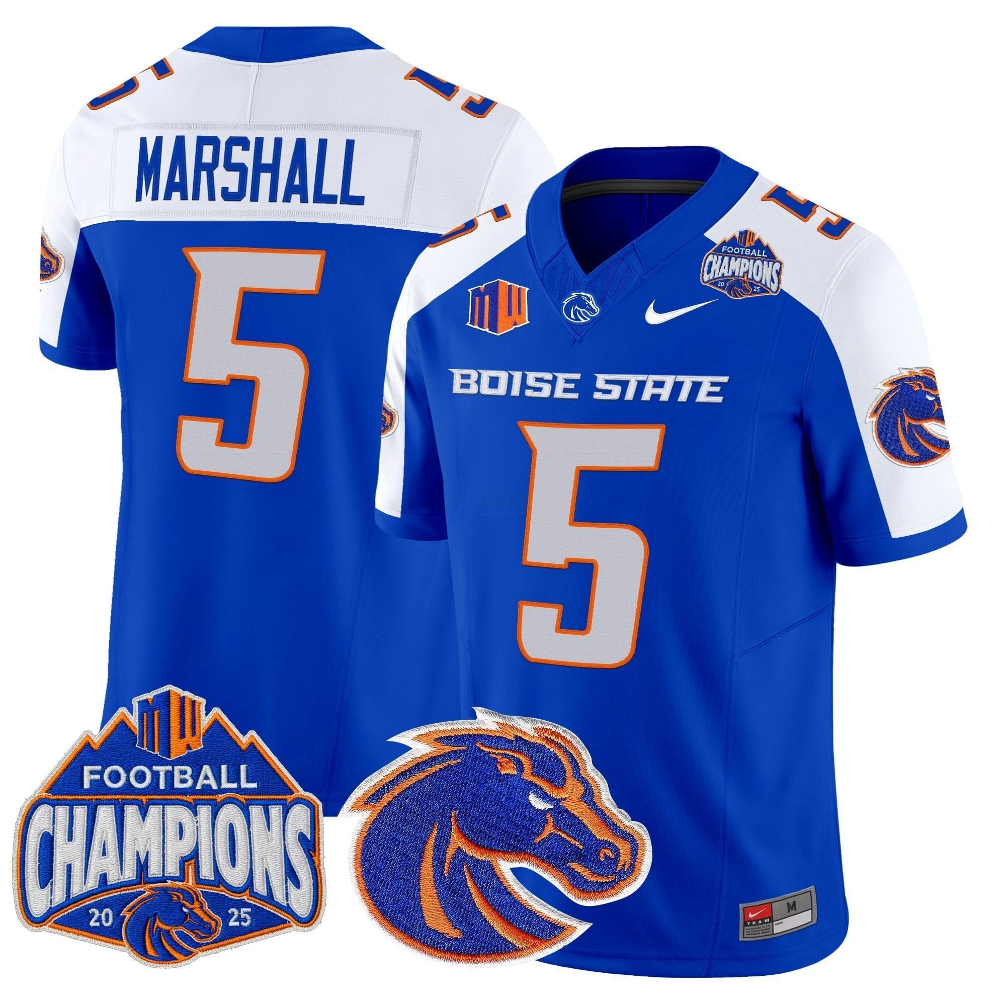 Camisa NCAA 2025 Mountain West Football Champions Vapor Limited Jersey