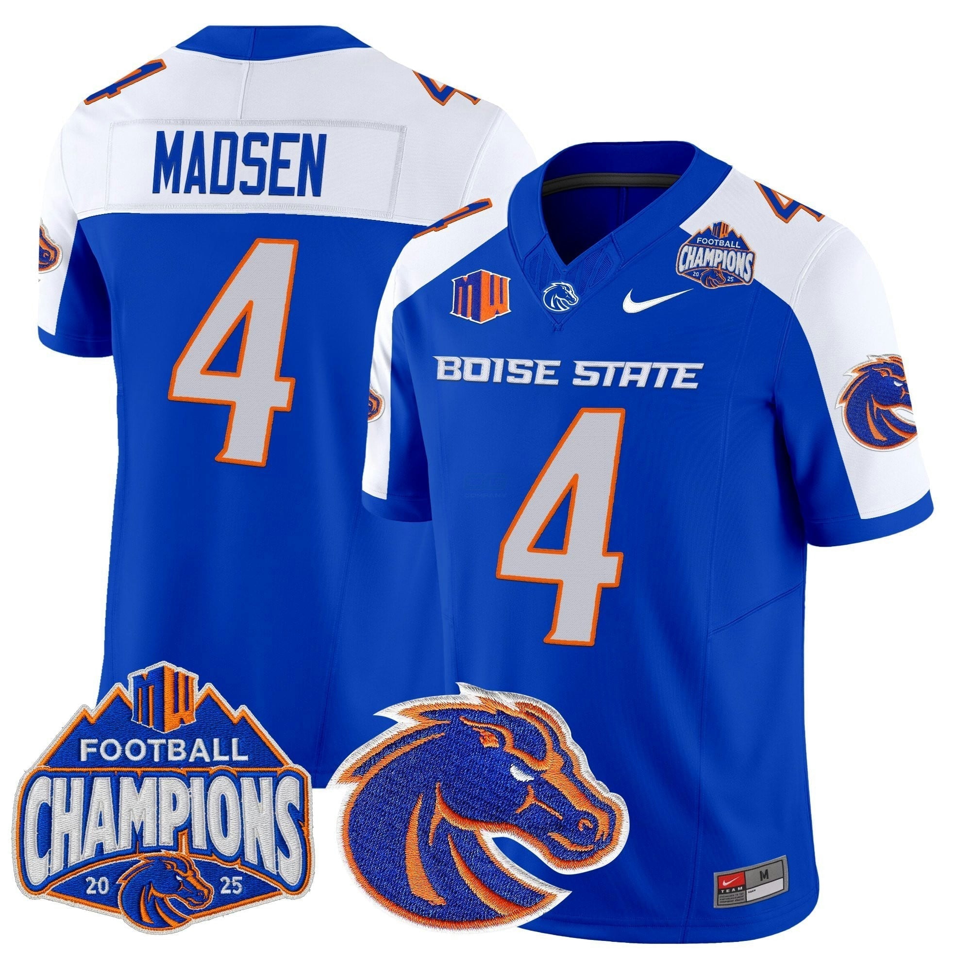 Camisa NCAA 2025 Mountain West Football Champions Vapor Limited Jersey