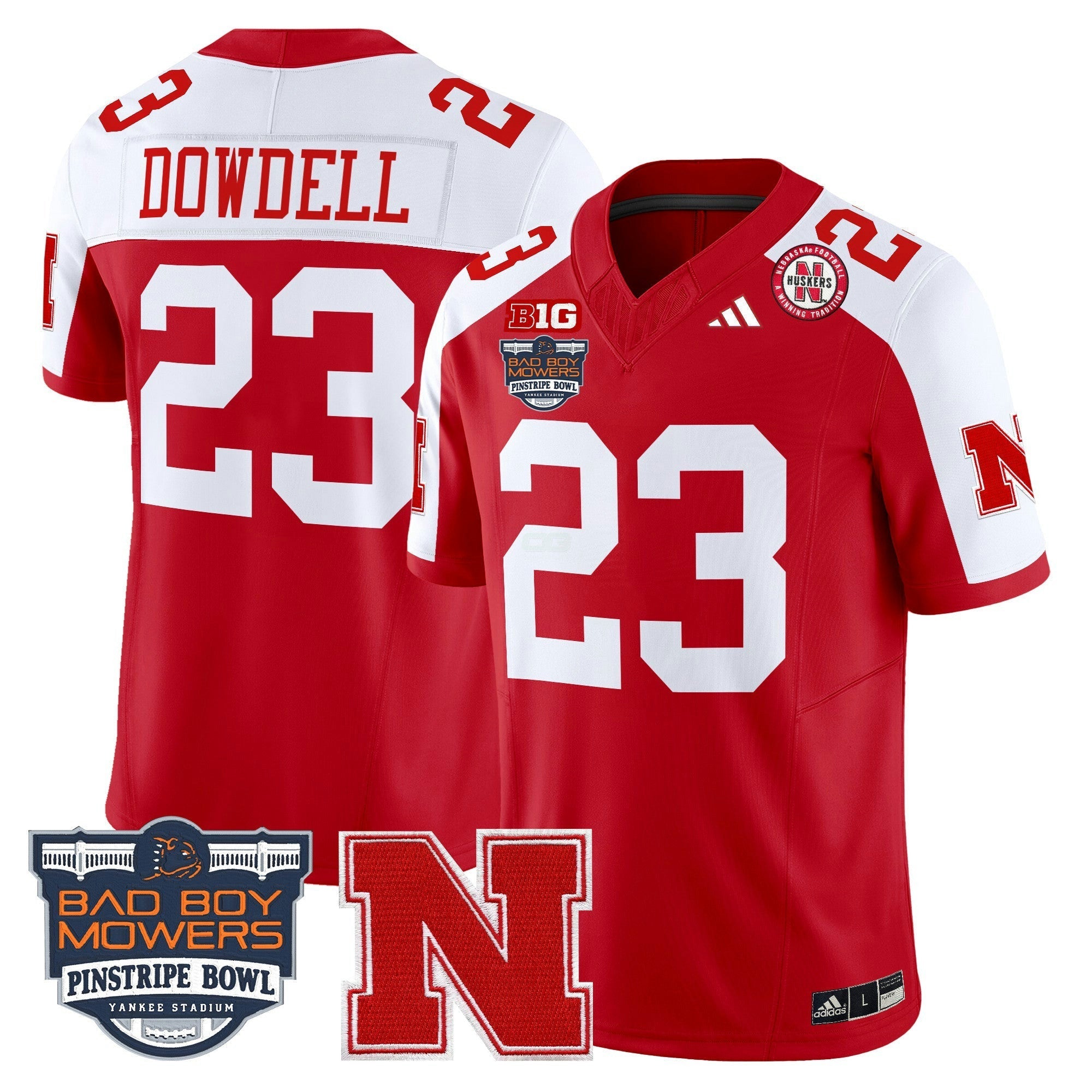 Camisa NCAA 2025 Pinstripe Bowl Patch Vapor Limited Jersey