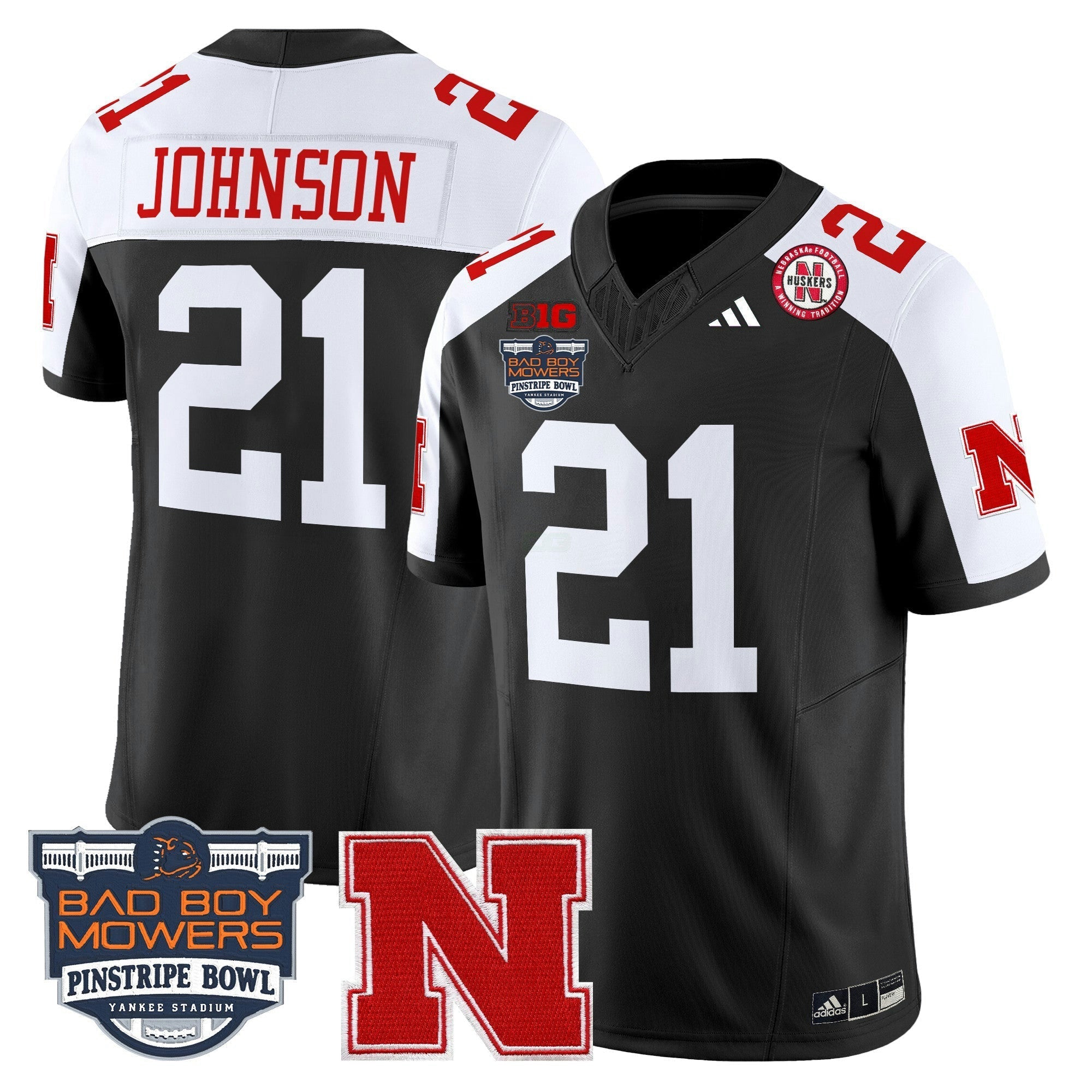 Camisa NCAA 2025 Pinstripe Bowl Patch Vapor Limited Jersey