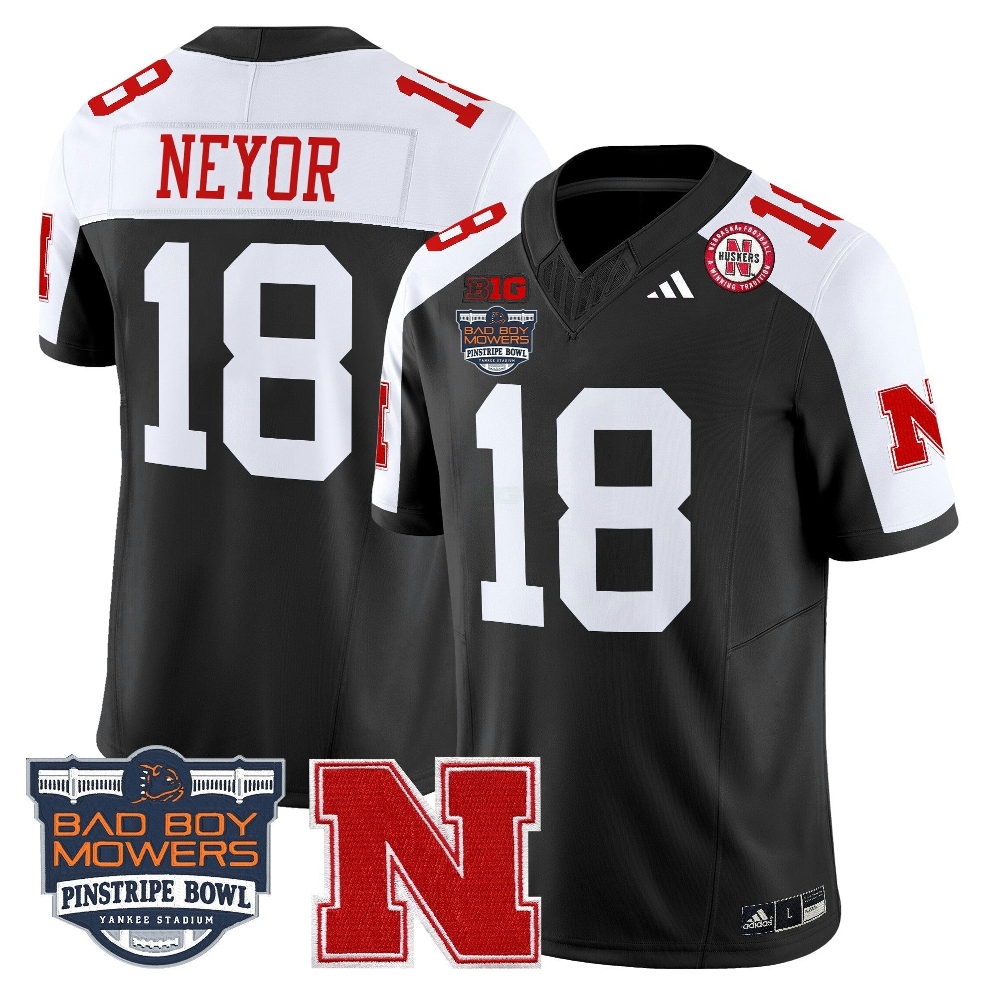 Camisa NCAA 2025 Pinstripe Bowl Patch Vapor Limited Jersey