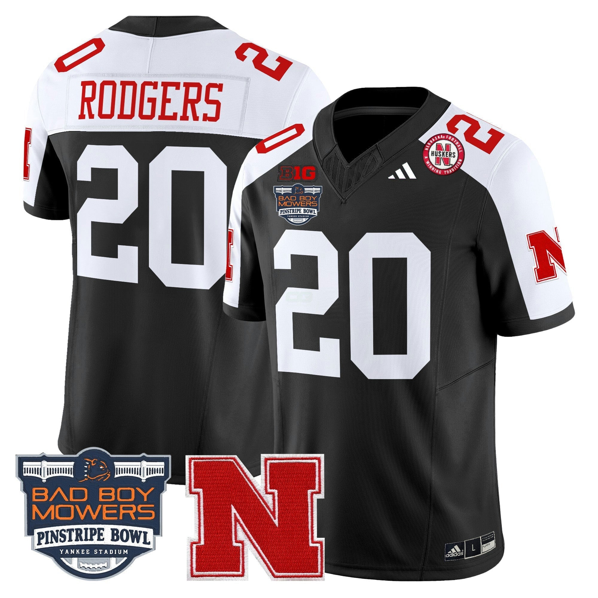 Camisa NCAA 2025 Pinstripe Bowl Patch Vapor Limited Jersey