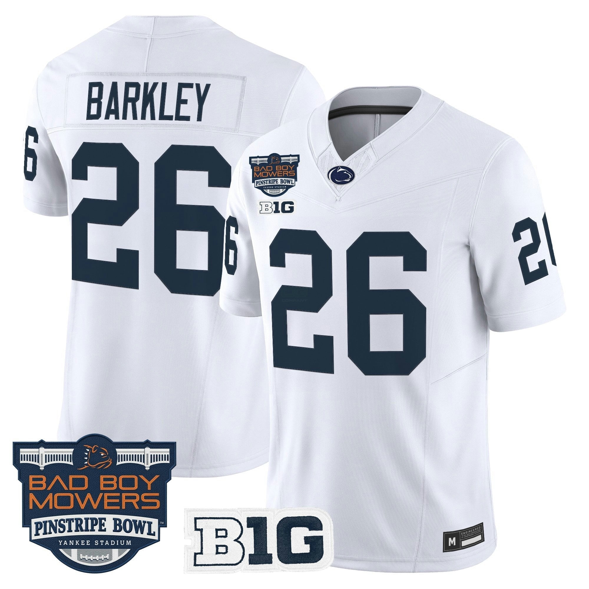 Camisa NCAA 2025 Pinstripe Bowl Vapor Limited Jersey V2