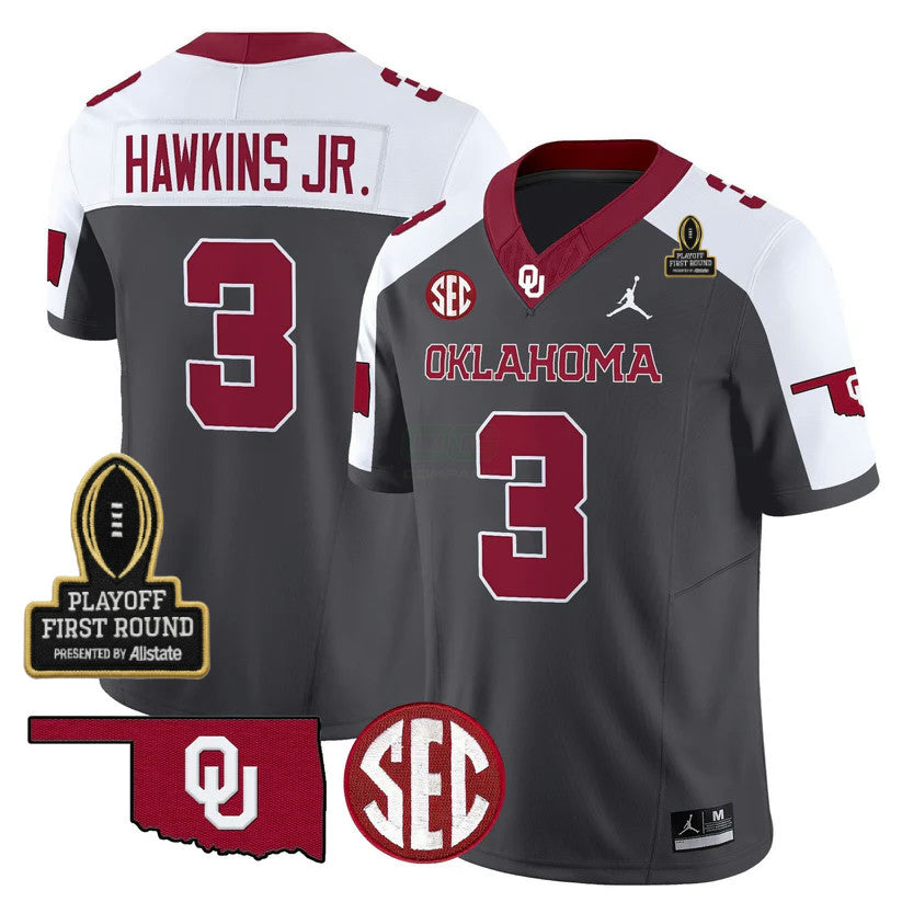 Camisa NCAA 2025 Playoff First Round Patch Jersey