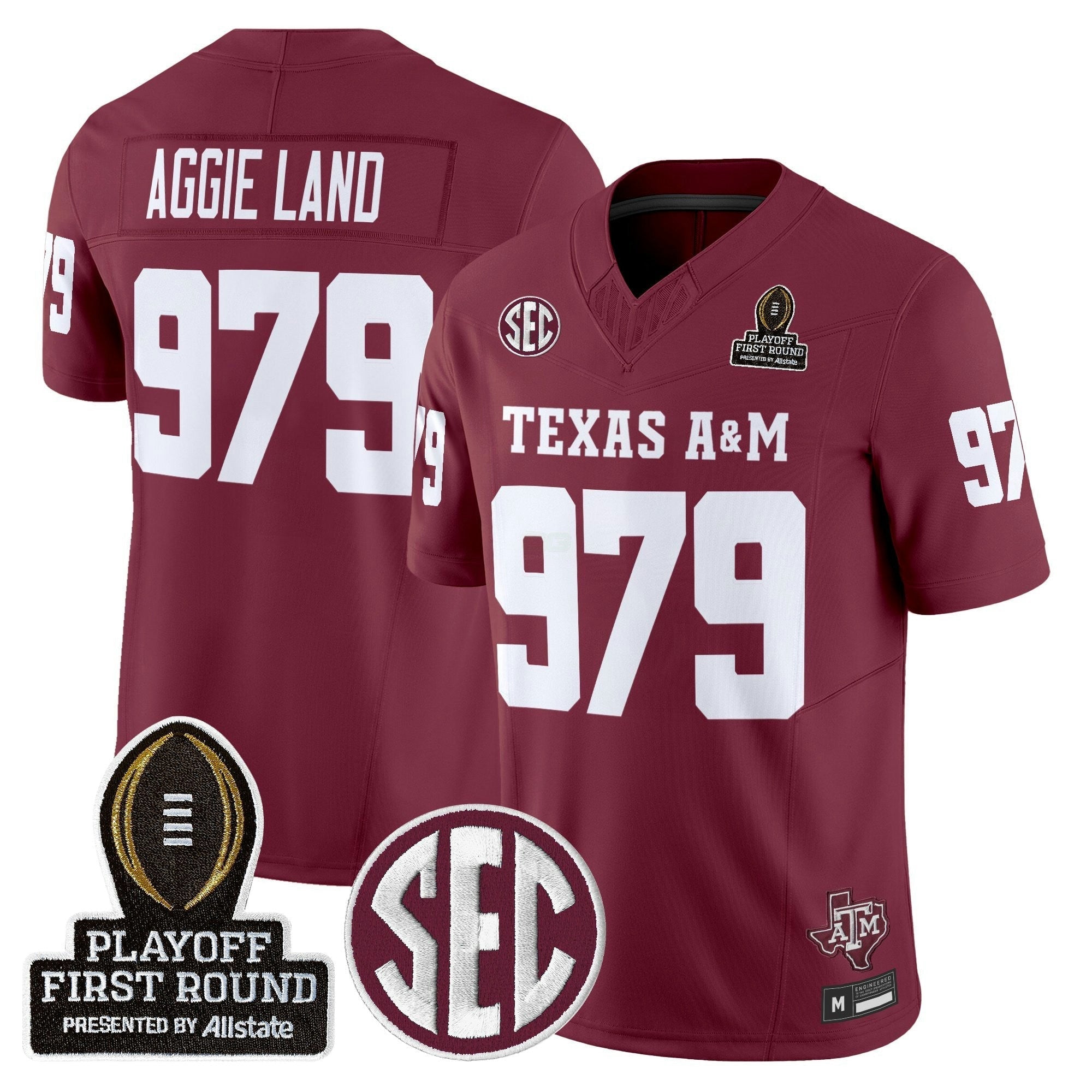 Camisa NCAA 2025 Playoff First Round Vapor Limited Jersey