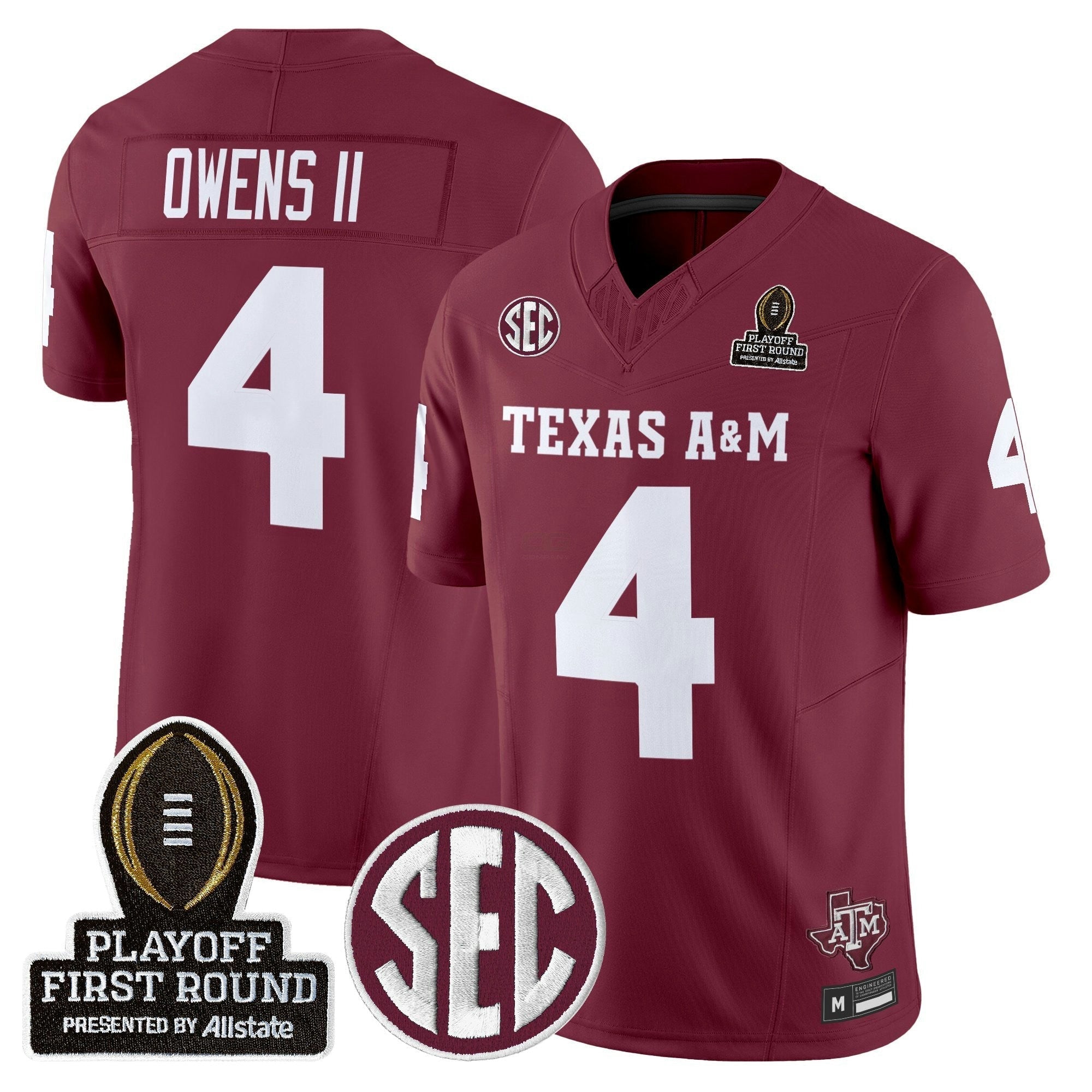 Camisa NCAA 2025 Playoff First Round Vapor Limited Jersey