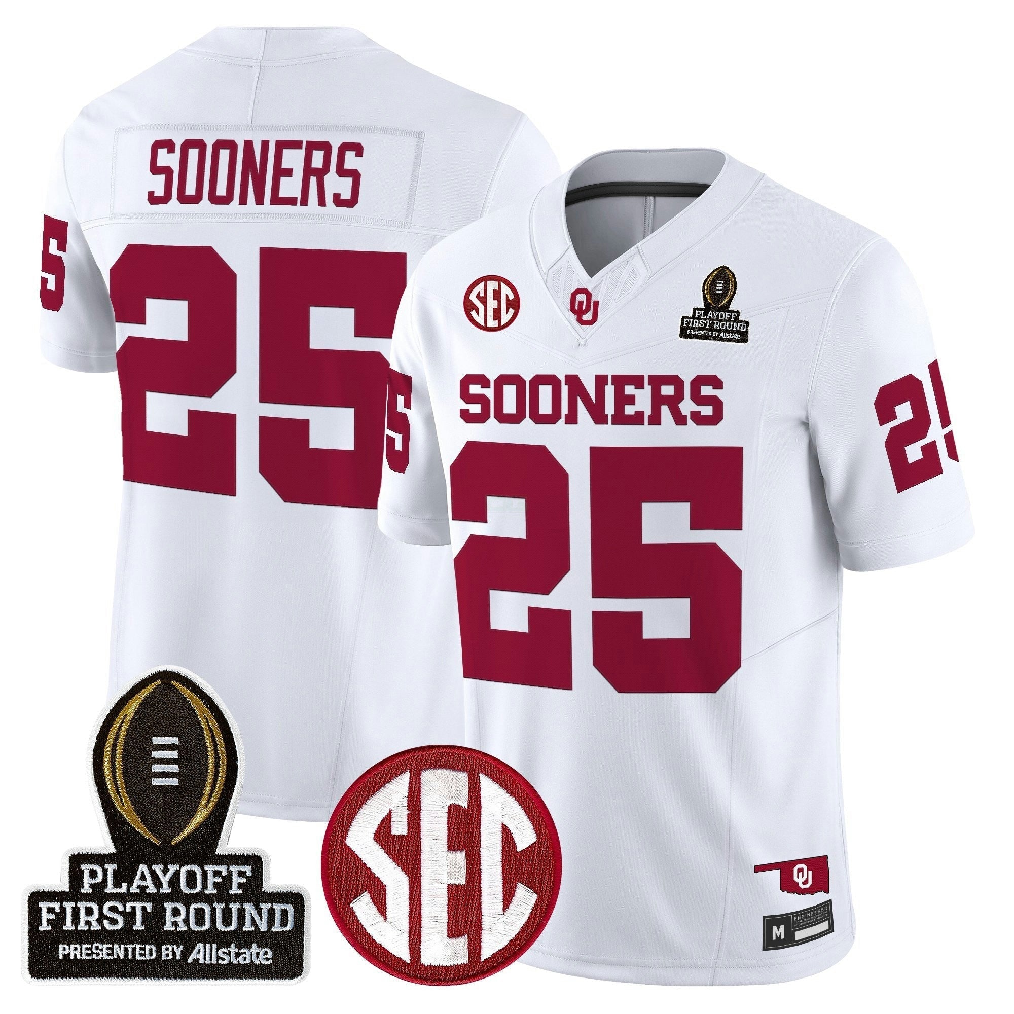 Camisa NCAA 2025 Playoff First Round Vapor Limited Jersey