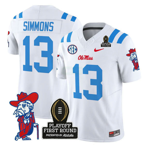 Camisa NCAA 2025 Playoff First Round Vapor Limited Jersey