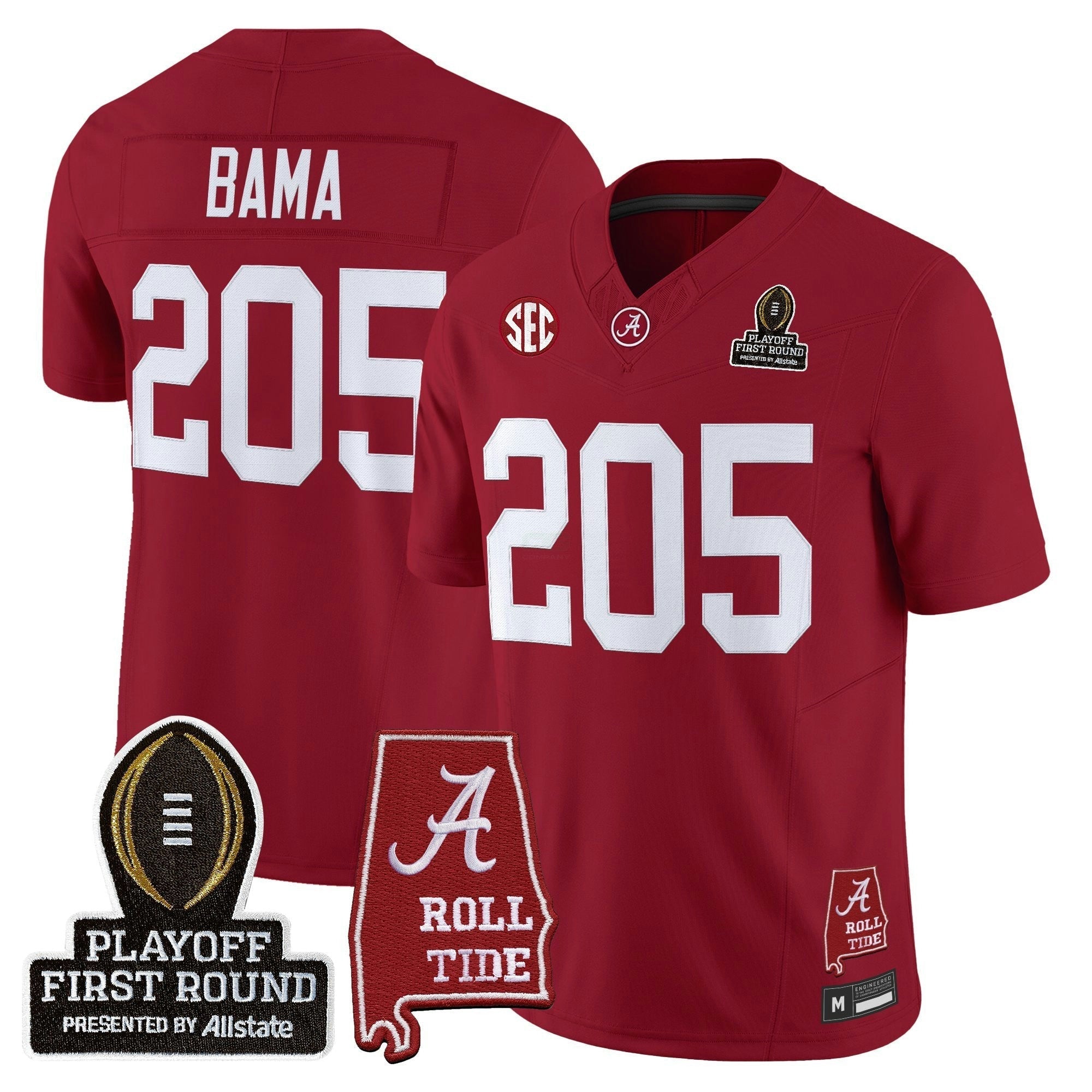 Camisa NCAA 2025 Playoff First Round Vapor Limited Jersey