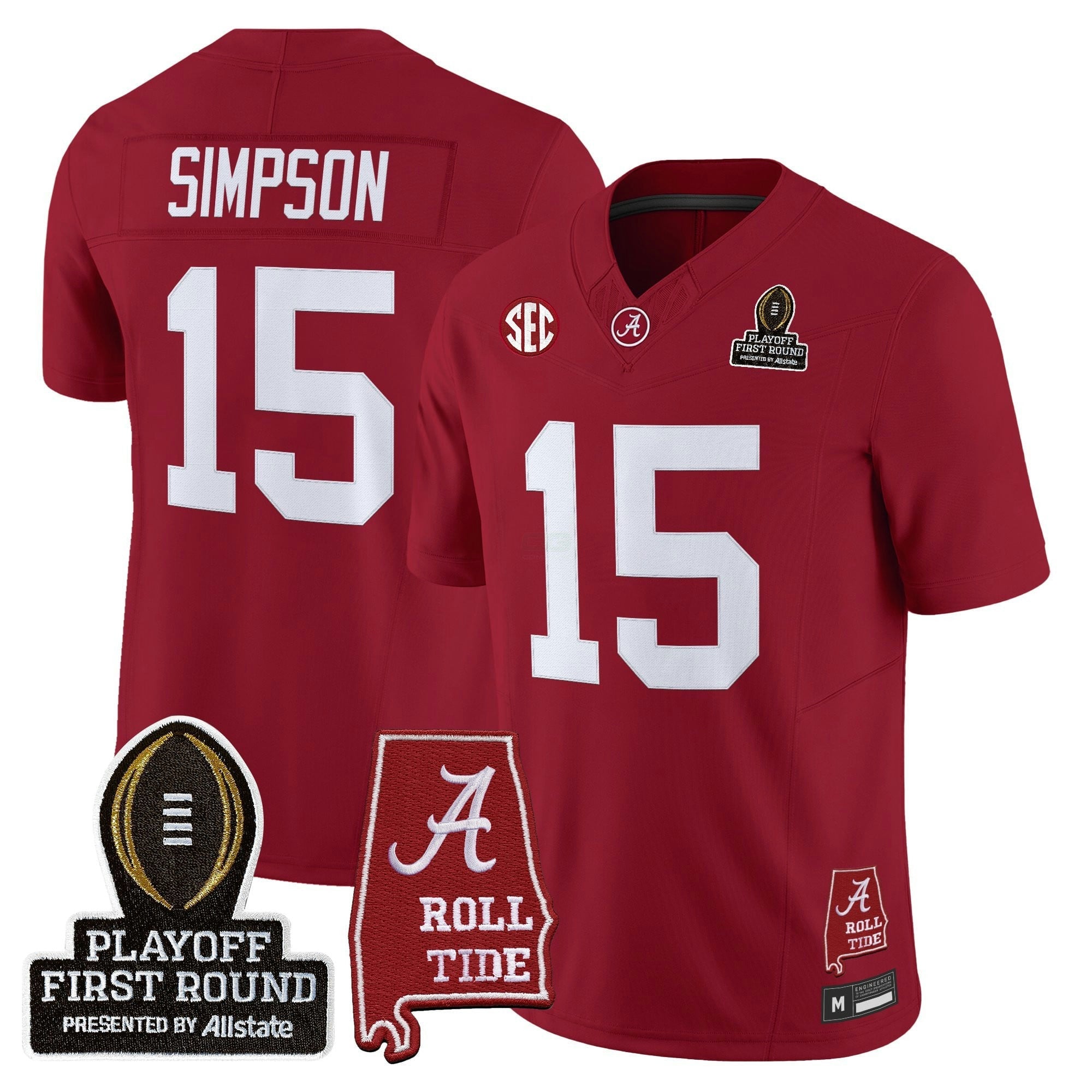 Camisa NCAA 2025 Playoff First Round Vapor Limited Jersey