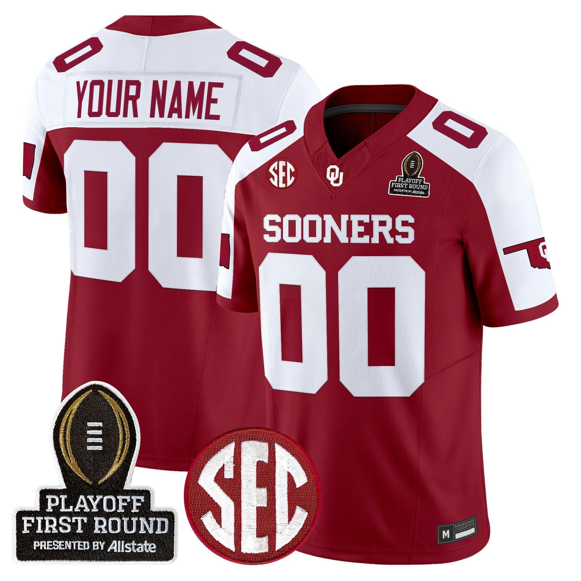 Camisa NCAA 2025 Playoff First Round Vapor Limited Jersey