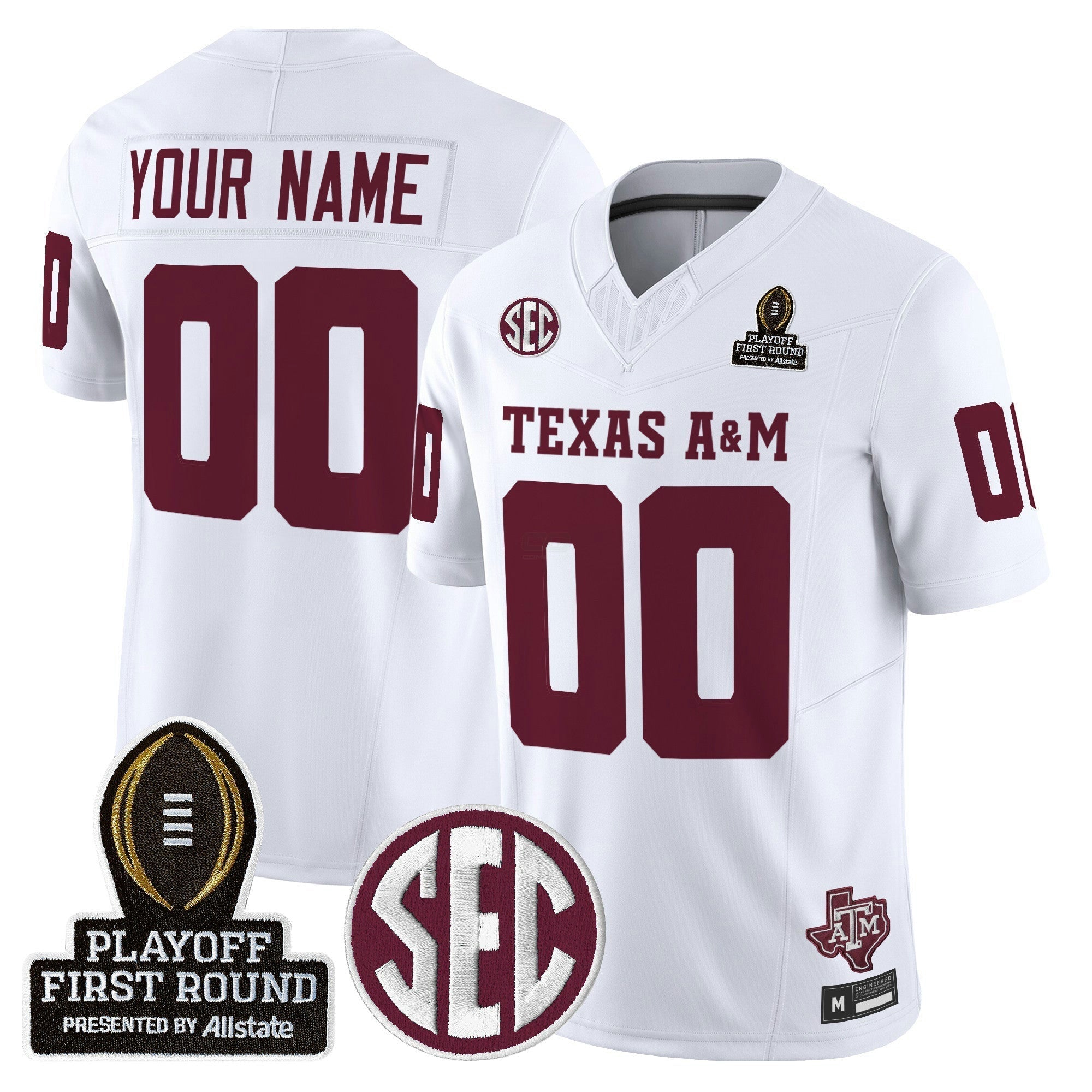 Camisa NCAA 2025 Playoff First Round Vapor Limited Jersey