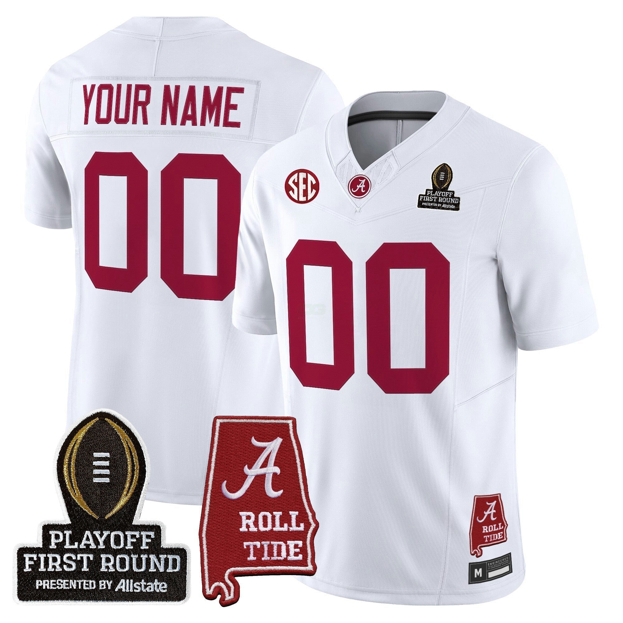 Camisa NCAA 2025 Playoff First Round Vapor Limited Jersey