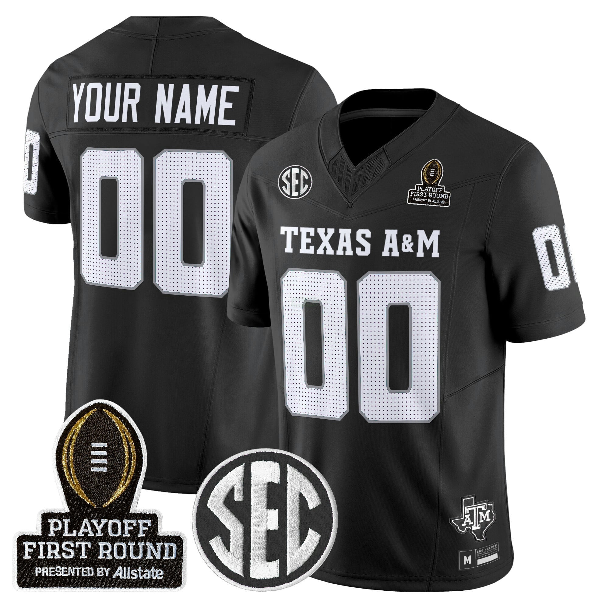 Camisa NCAA 2025 Playoff First Round Vapor Limited Jersey