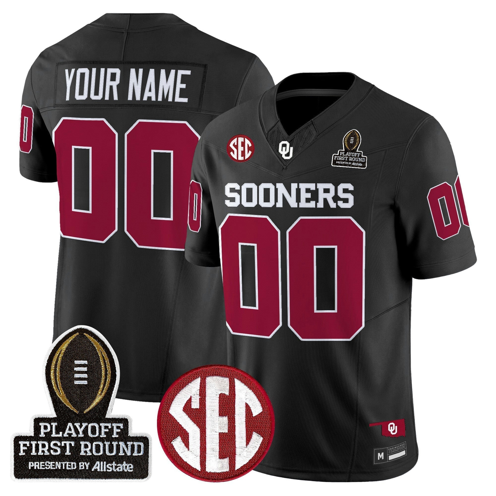 Camisa NCAA 2025 Playoff First Round Vapor Limited Jersey
