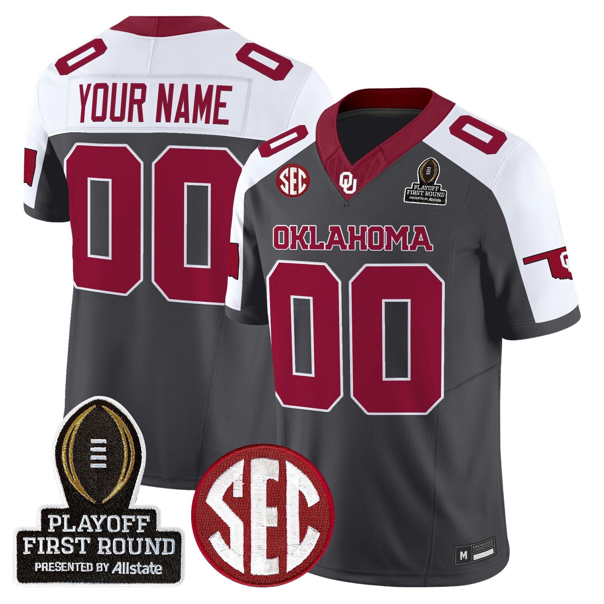 Camisa NCAA 2025 Playoff First Round Vapor Limited Jersey