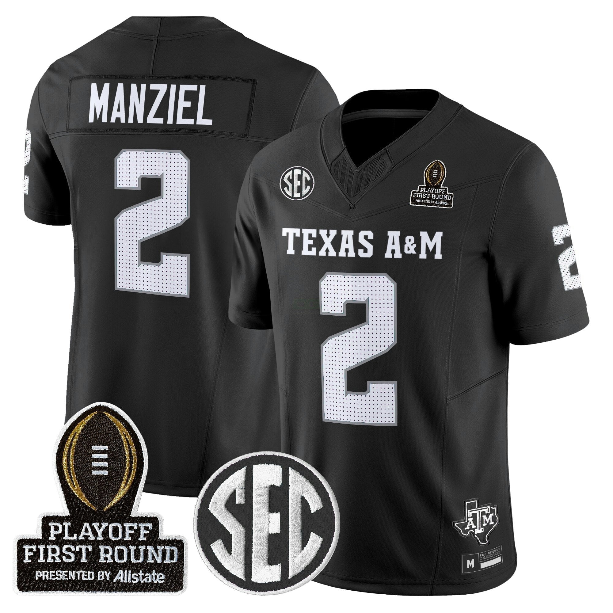 Camisa NCAA 2025 Playoff First Round Vapor Limited Jersey