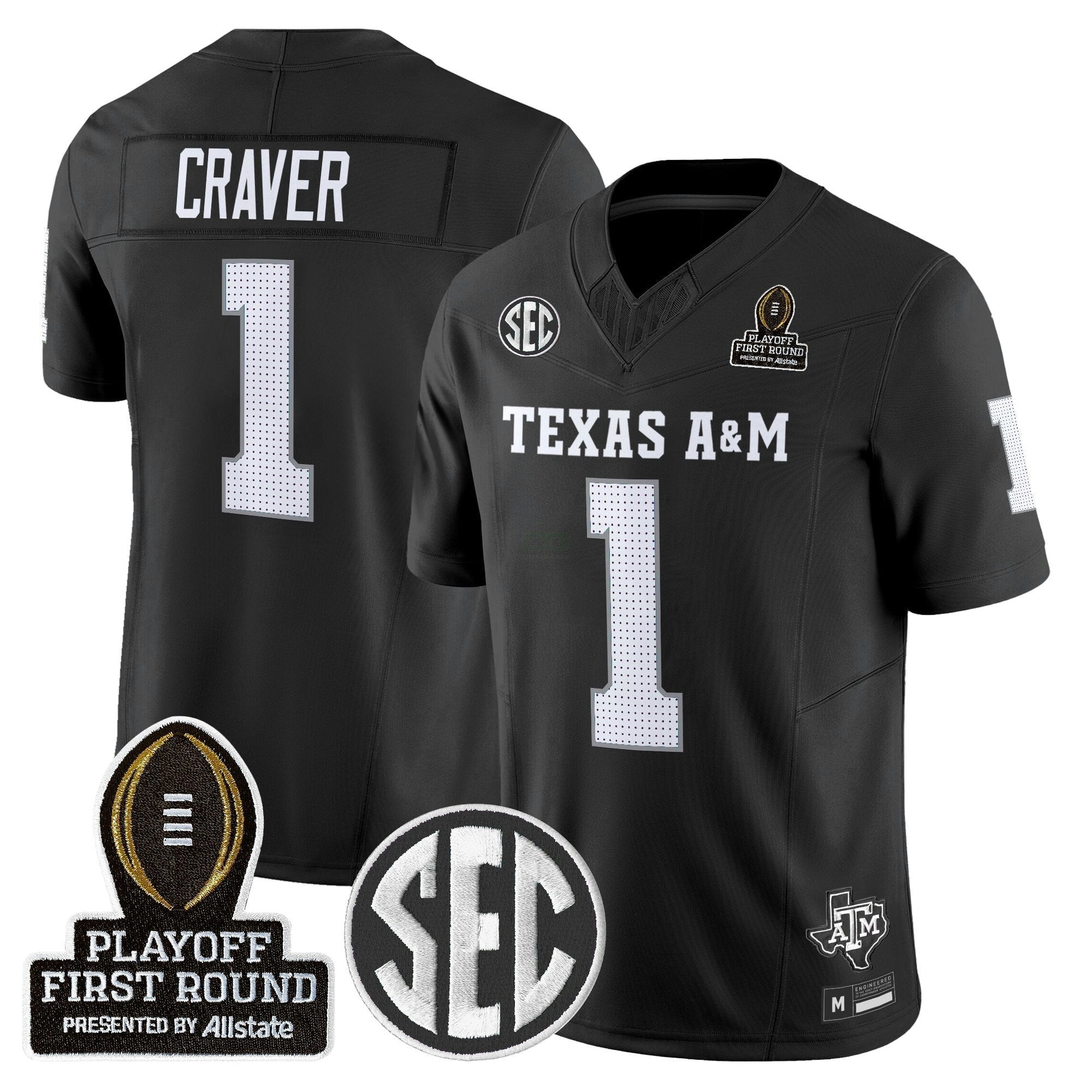 Camisa NCAA 2025 Playoff First Round Vapor Limited Jersey