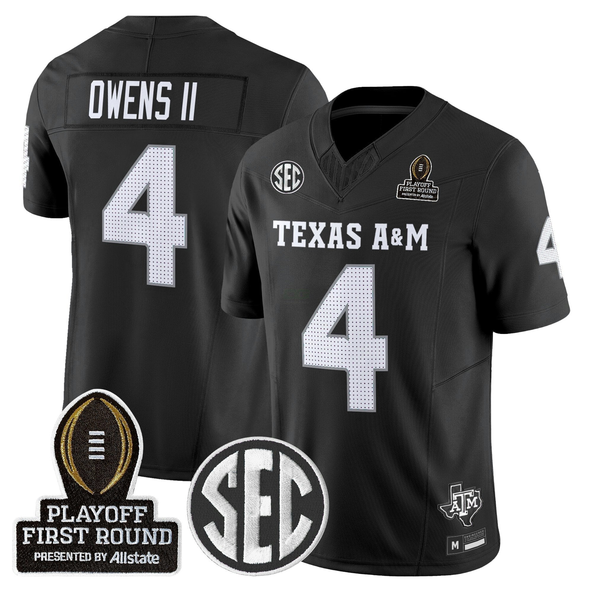 Camisa NCAA 2025 Playoff First Round Vapor Limited Jersey