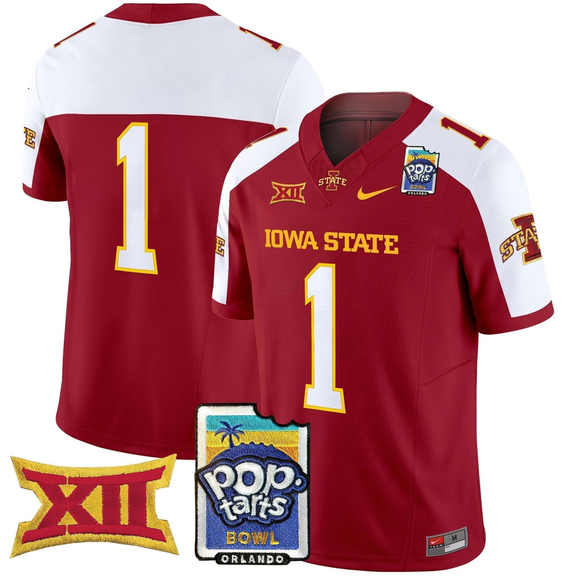 Camisa NCAA 2025 PopTarts Bowl Patch Vapor Limited Jersey