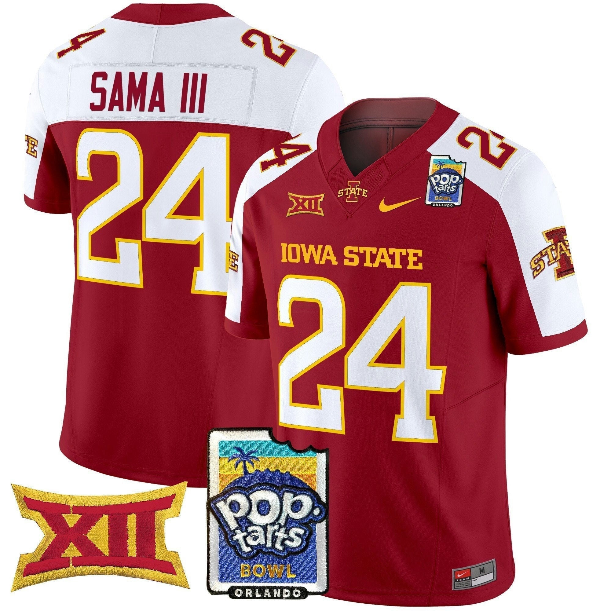 Camisa NCAA 2025 PopTarts Bowl Patch Vapor Limited Jersey