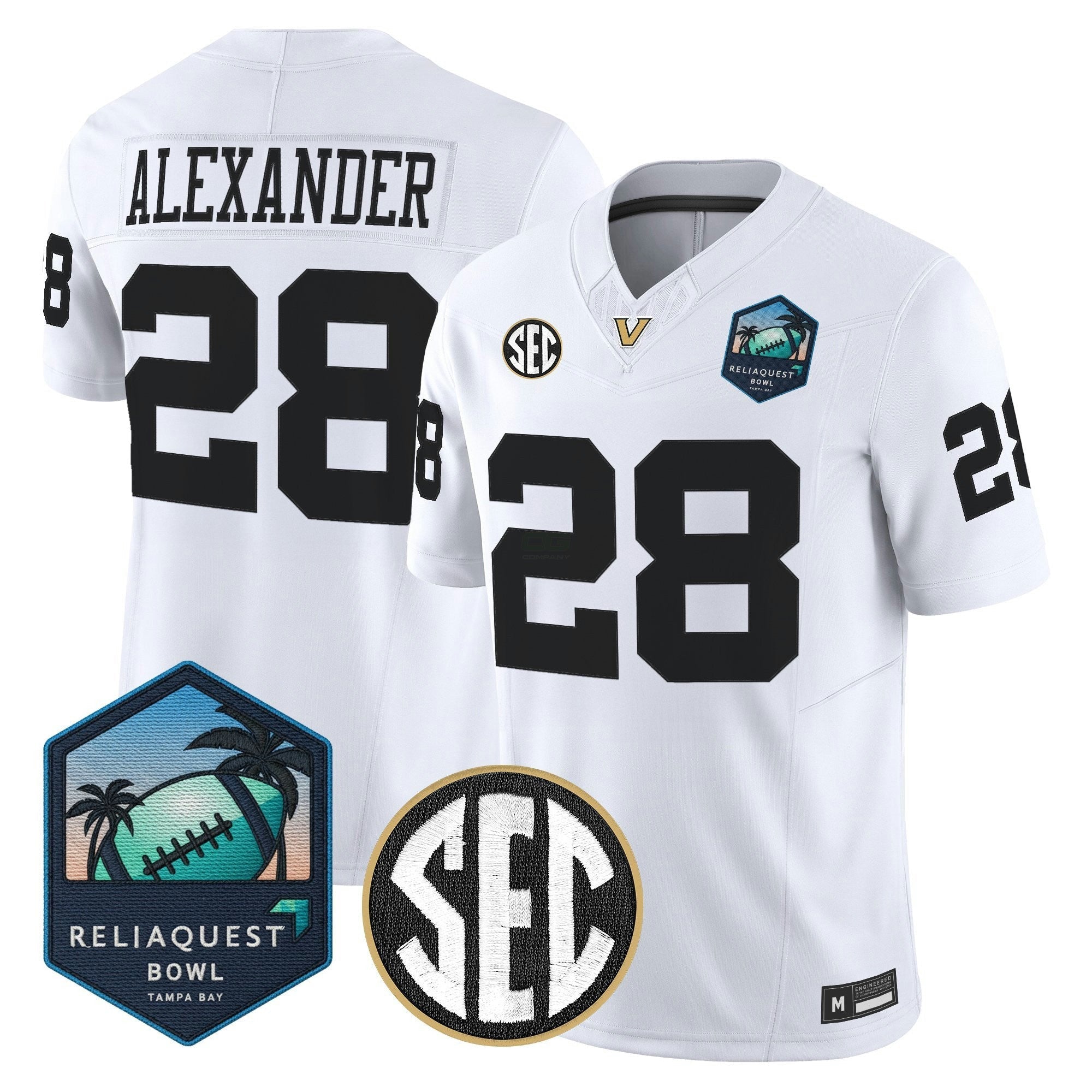 Camisa NCAA 2025 ReliaQuest Bowl Vapor Limited Jersey
