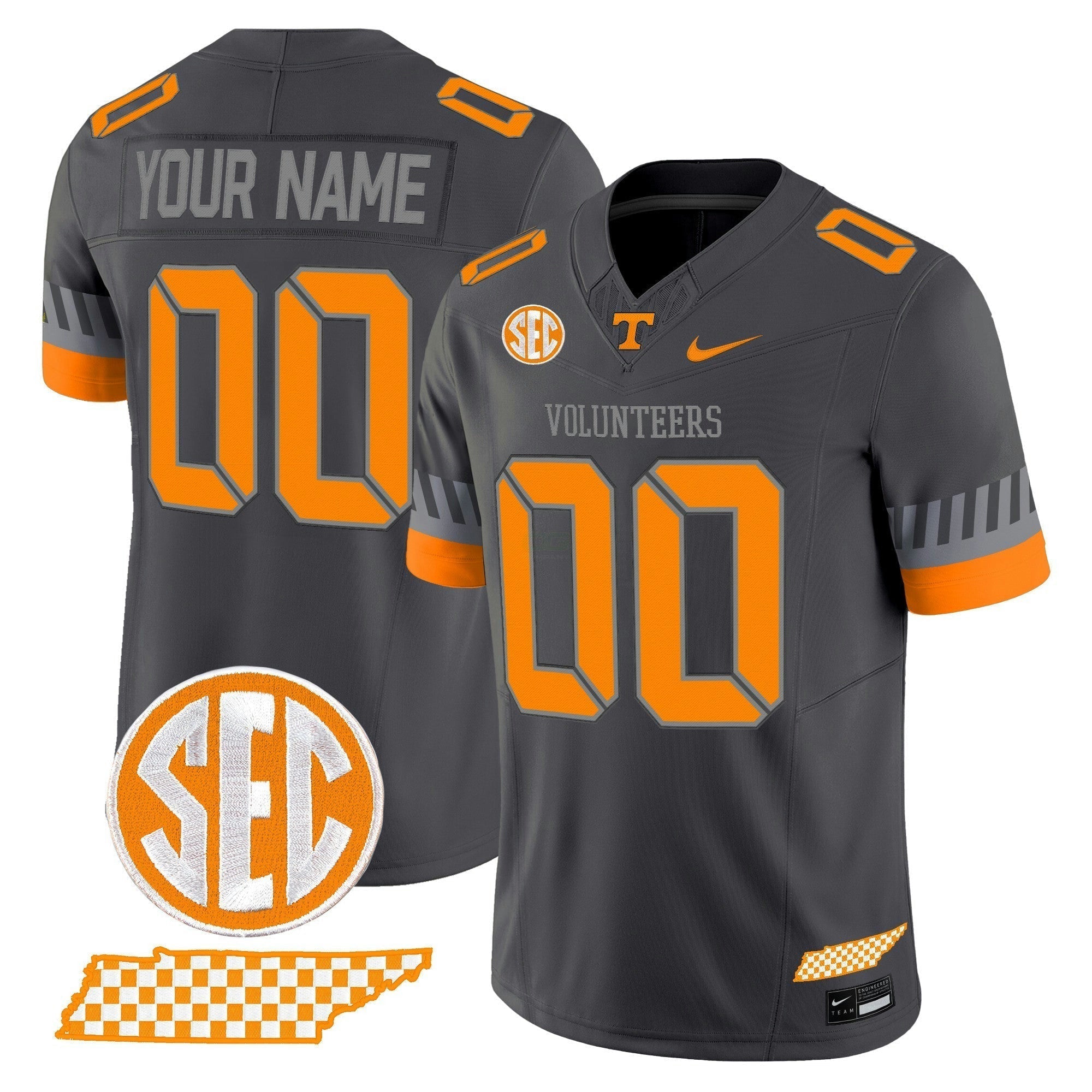 Camisa NCAA 2025 'Smokey Grey Series' Vapor Limited Jersey V2