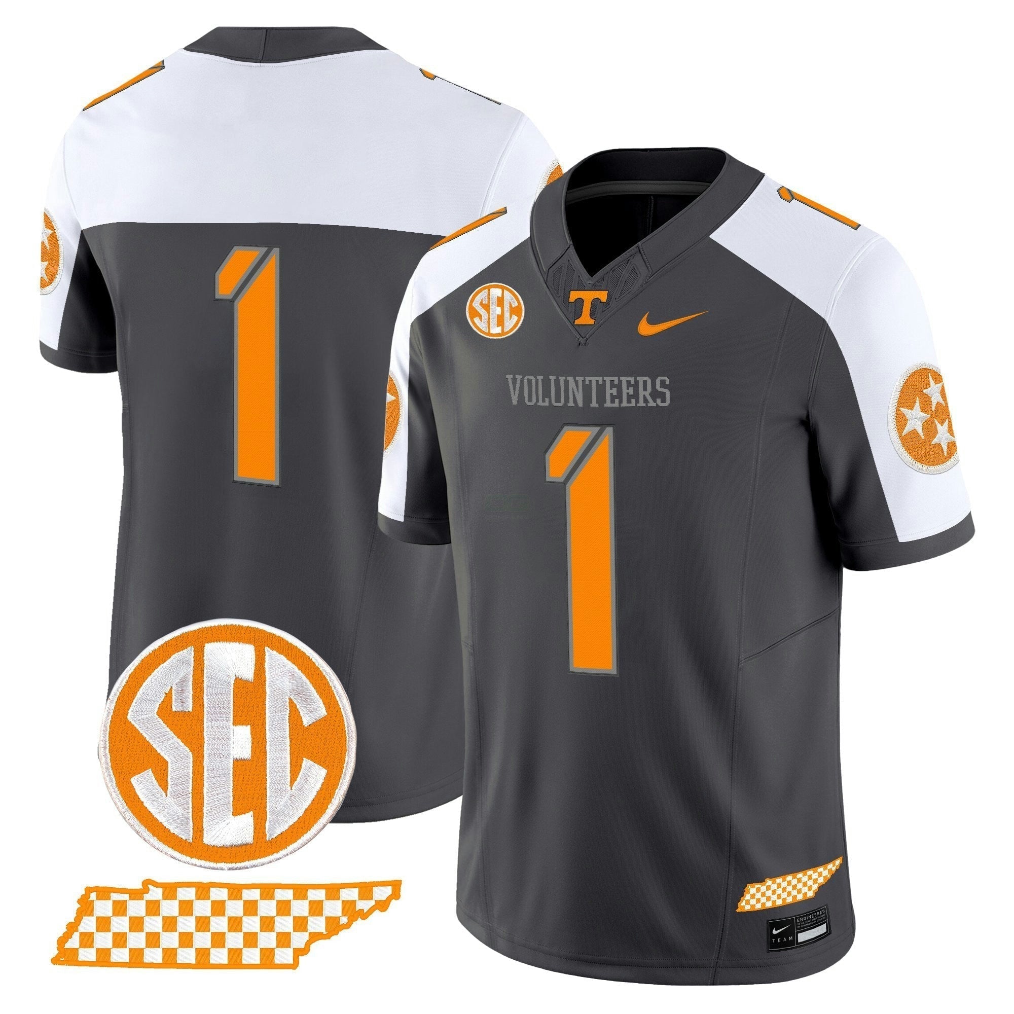 Camisa NCAA 2025 'Smokey Grey Series' Vapor Limited Jersey V2