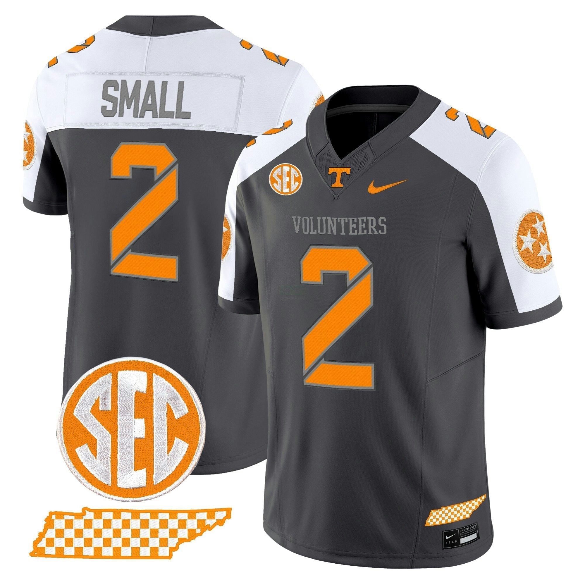 Camisa NCAA 2025 'Smokey Grey Series' Vapor Limited Jersey V2
