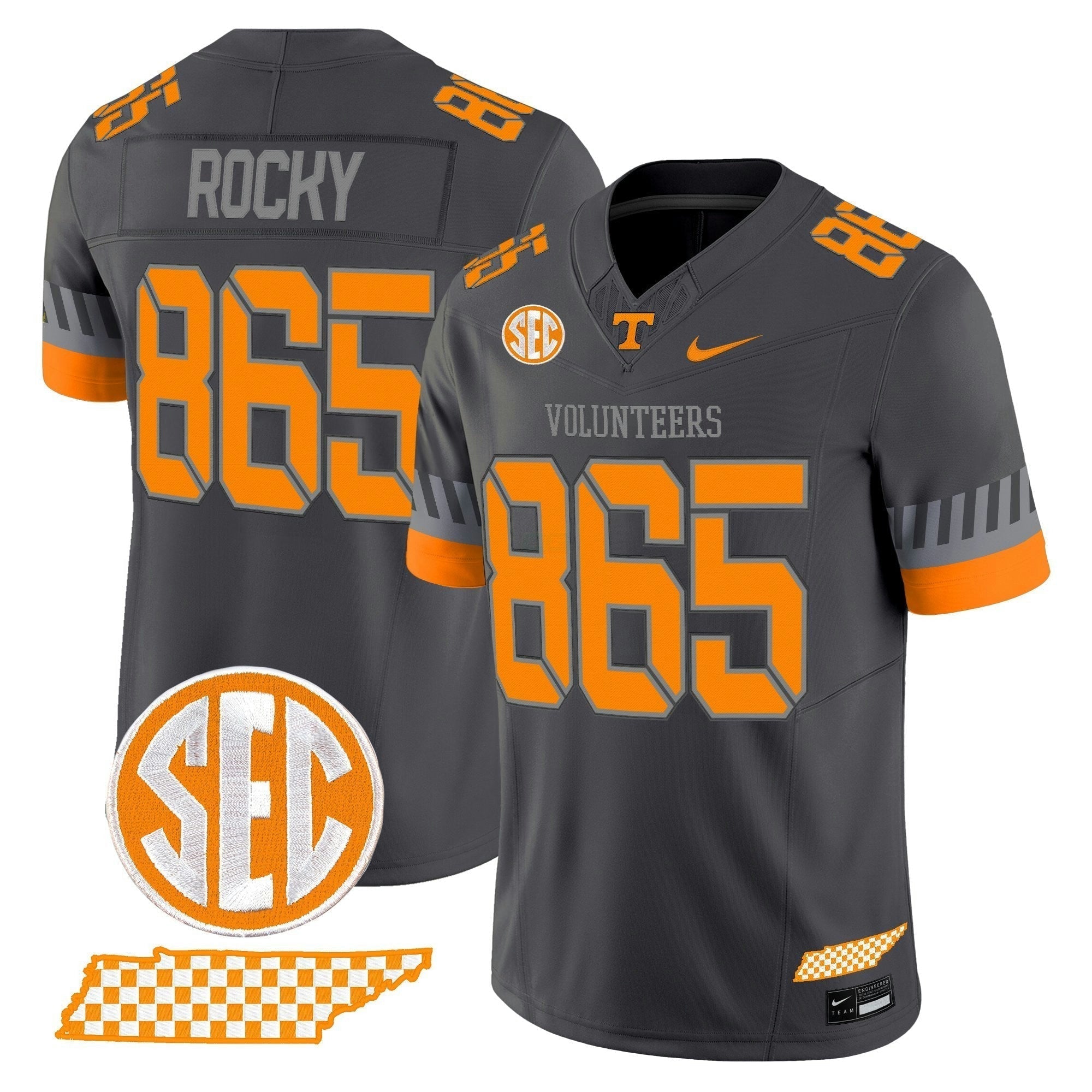 Camisa NCAA 2025 'Smokey Grey Series' Vapor Limited Jersey V2