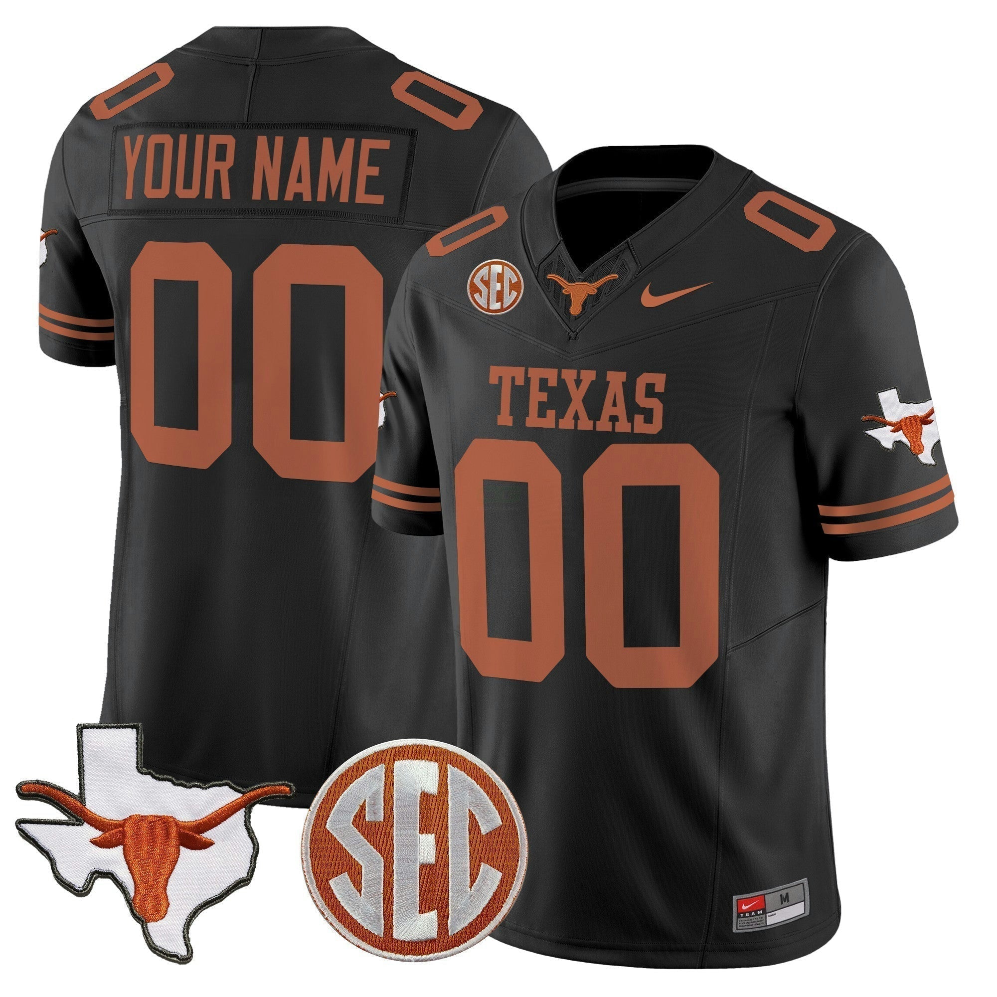 Camisa NCAA 2025 State Map & SEC Patch Vapor Limited Jersey