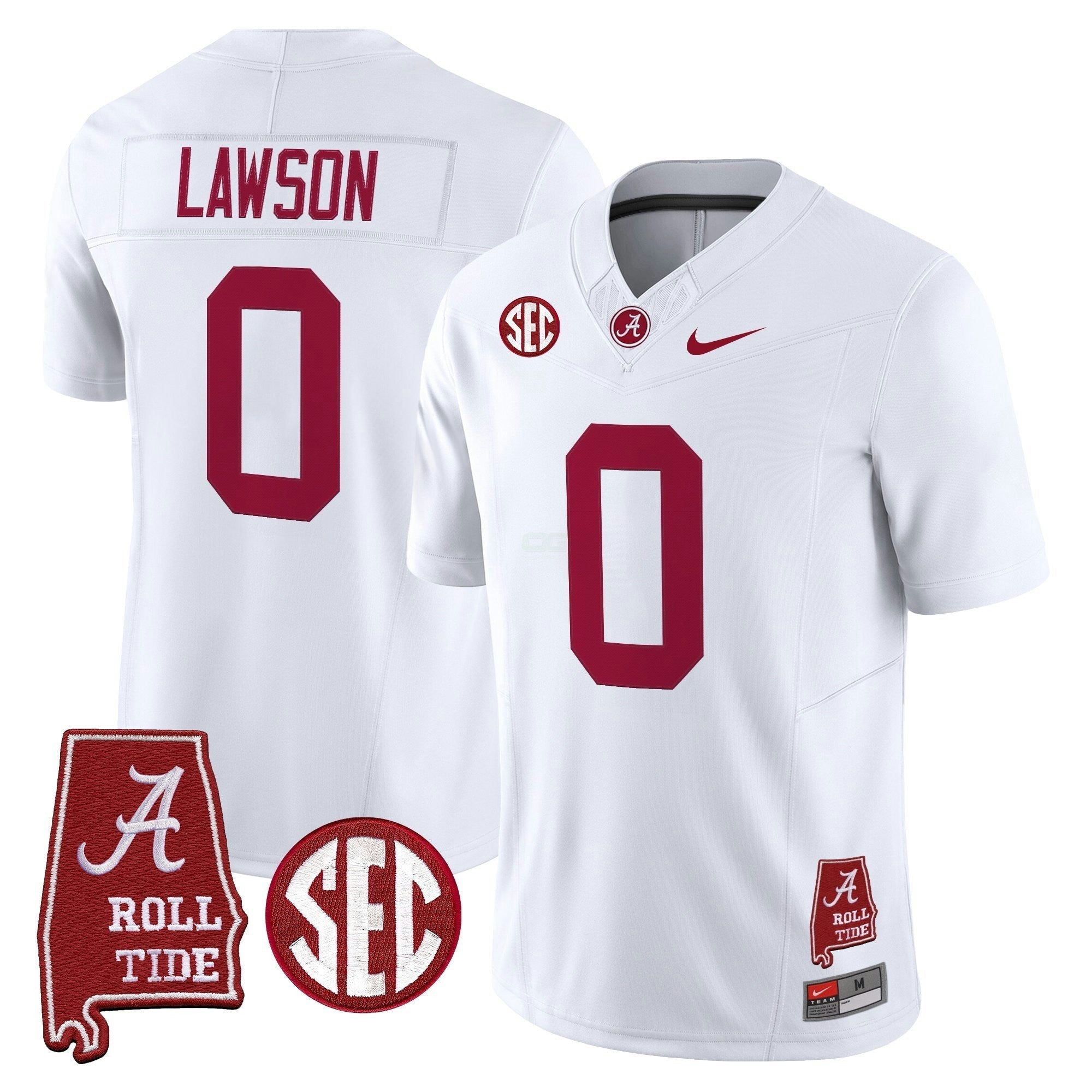 Camisa NCAA 2025 Vapor Limited Jersey - Alabama Map