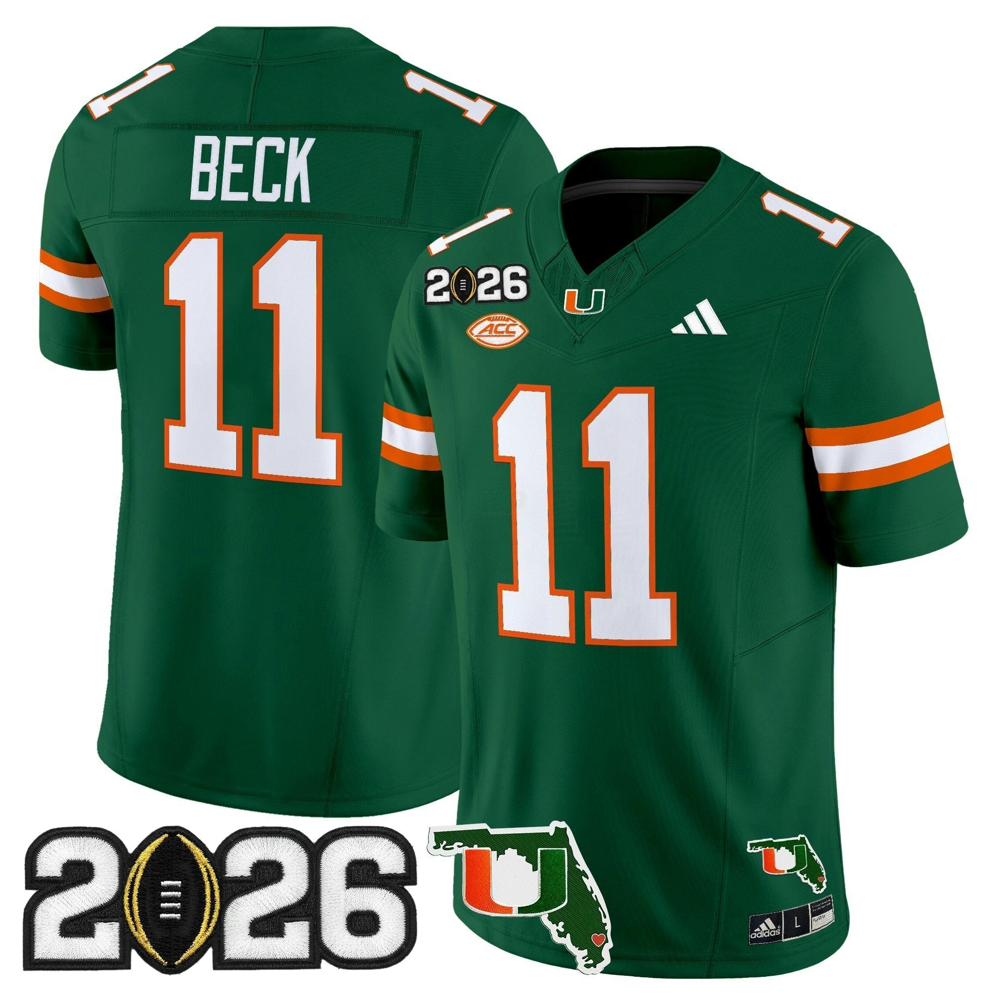 Camisa NCAA 2026 College Football Playoff Final & Florida Patch Vapor Limited Jersey