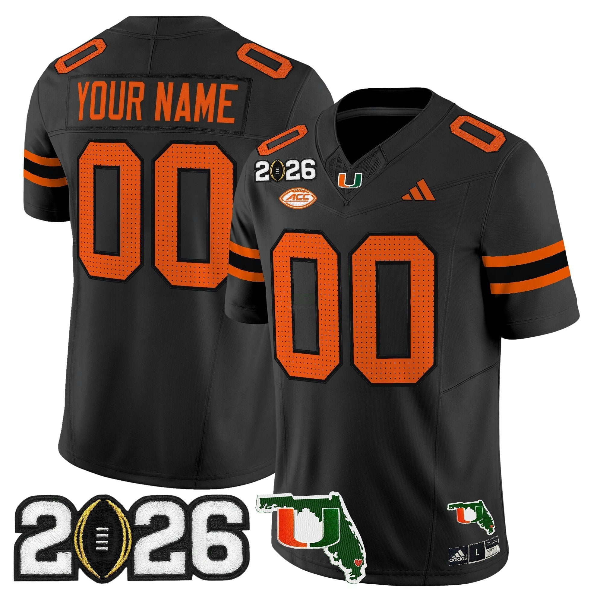 Camisa NCAA 2026 College Football Playoff Final & Florida Patch Vapor Limited Jersey