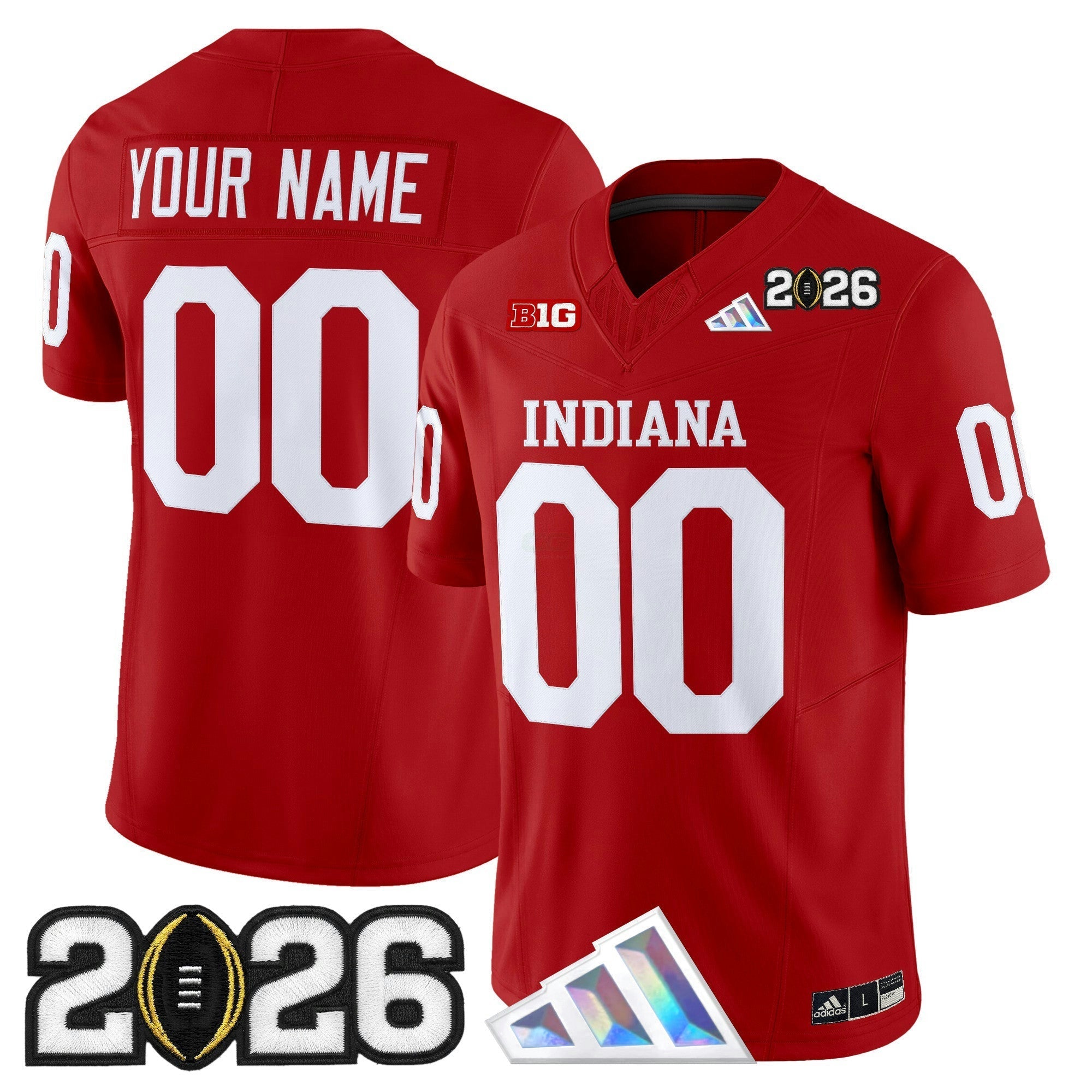 Camisa NCAA 2026 College Football Playoff Final Patch Vapor Limited Jersey V3