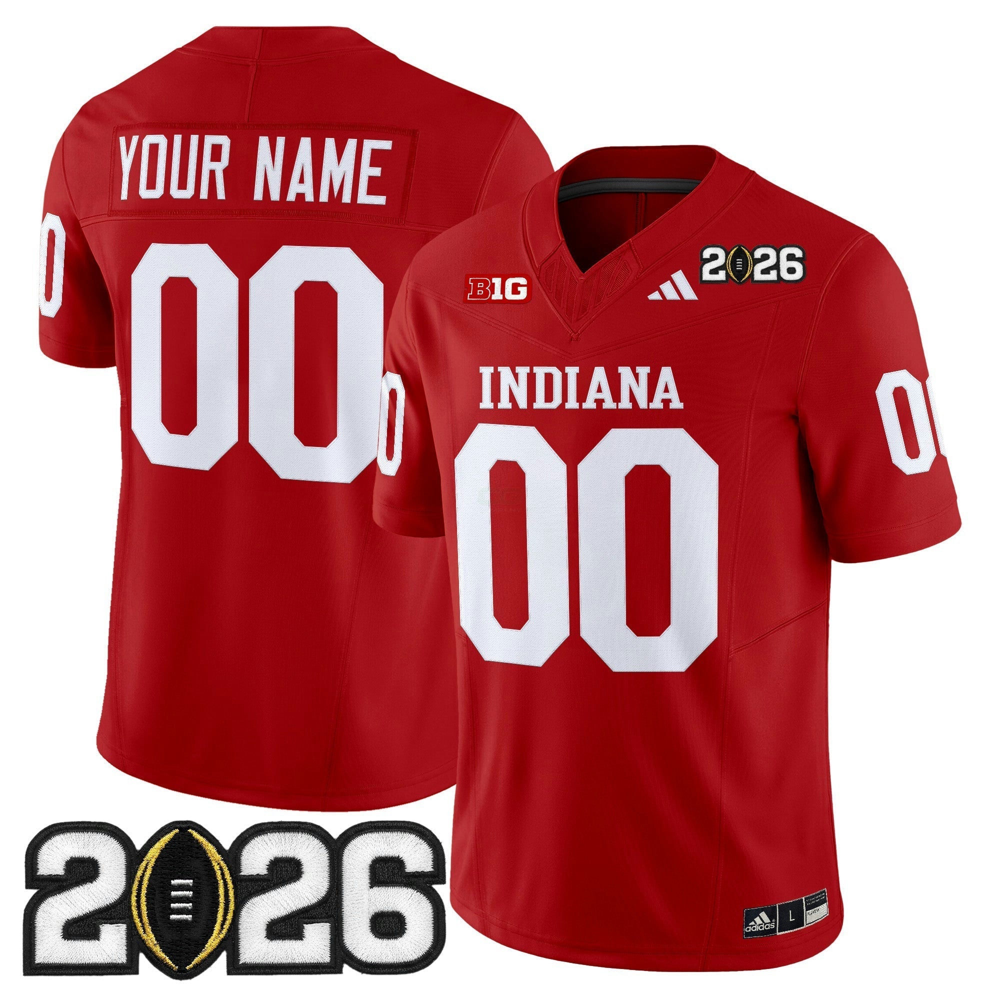 Camisa NCAA 2026 College Football Playoff Final Patch Vapor Limited Jersey V2
