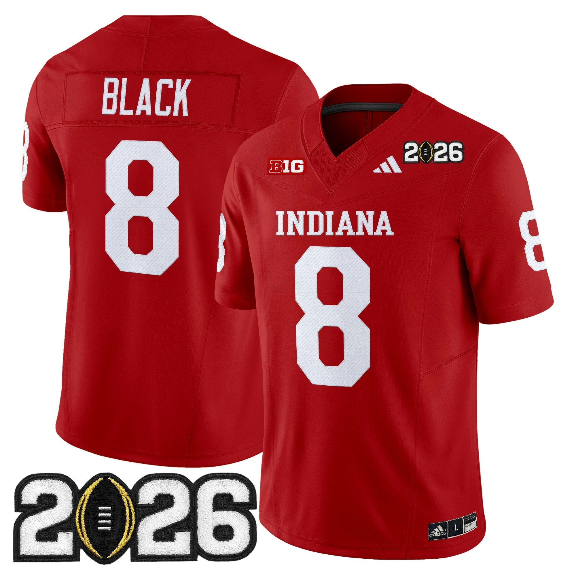 Camisa NCAA 2026 College Football Playoff Final Patch Vapor Limited Jersey V2