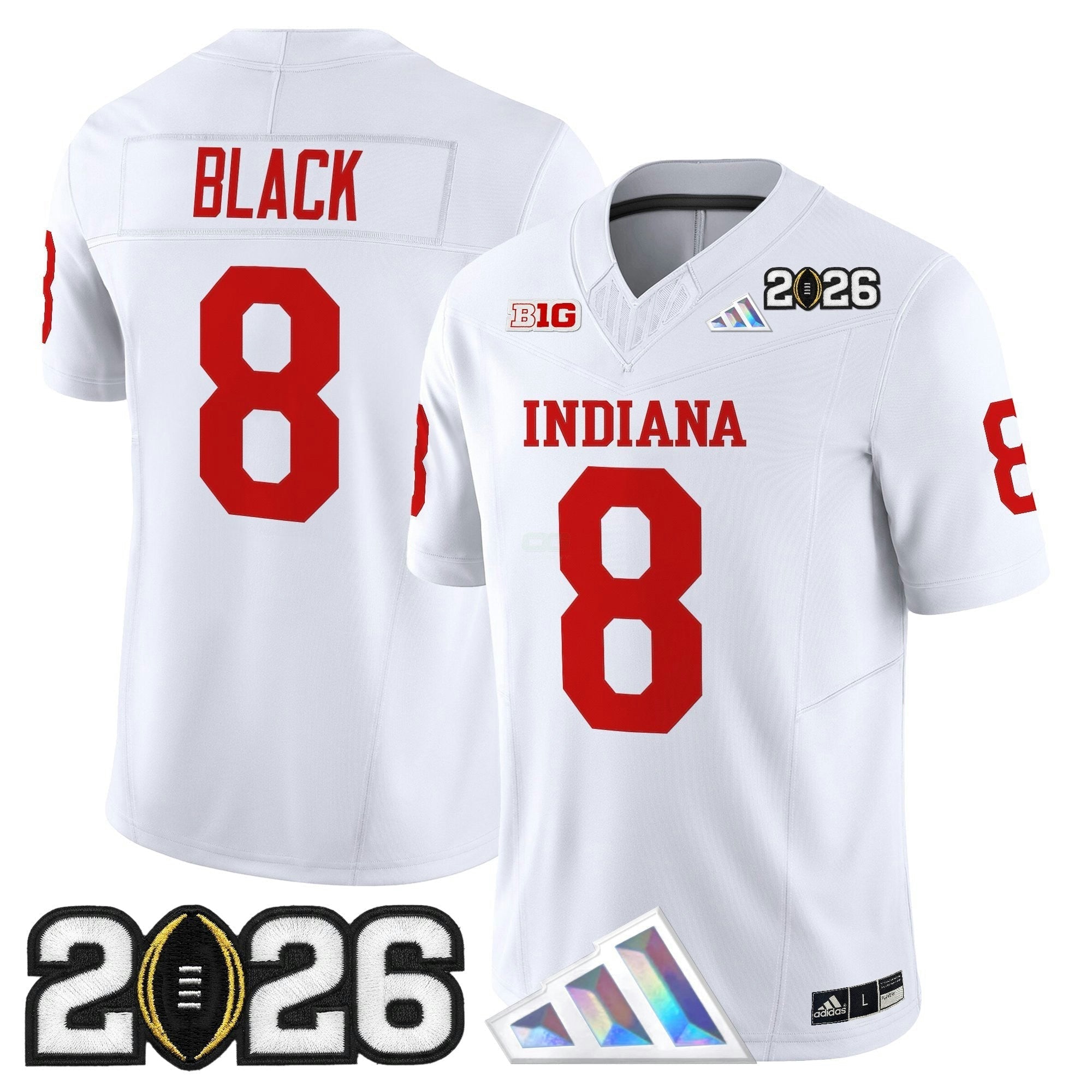Camisa NCAA 2026 College Football Playoff Final Patch Vapor Limited Jersey V3