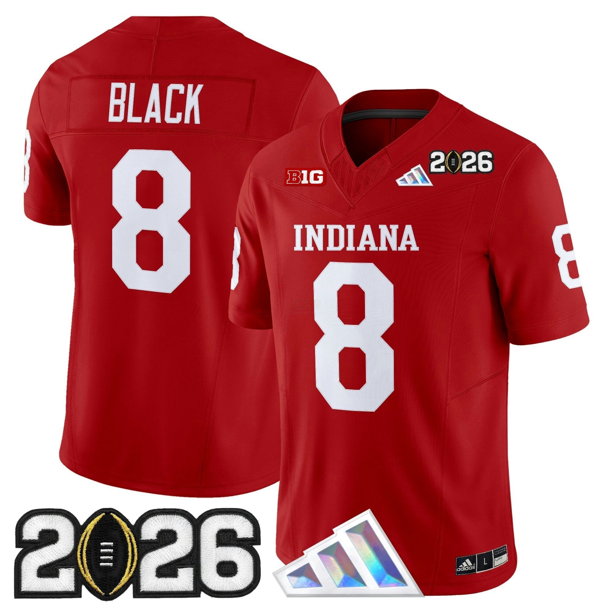Camisa NCAA 2026 College Football Playoff Final Patch Vapor Limited Jersey V3