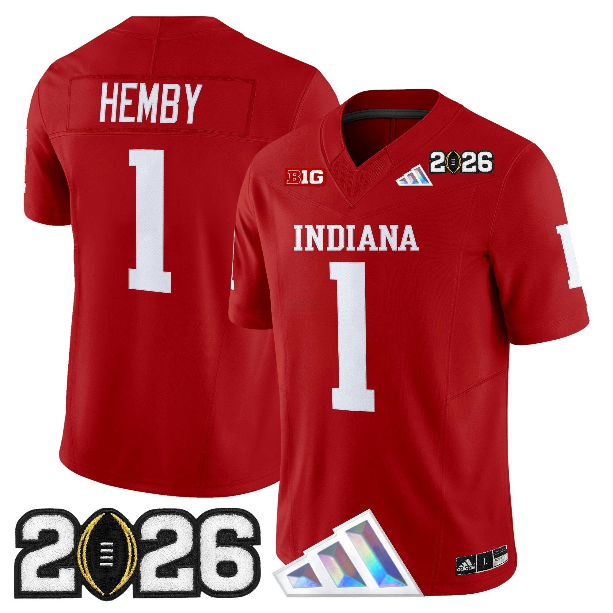 Camisa NCAA 2026 College Football Playoff Final Patch Vapor Limited Jersey V3