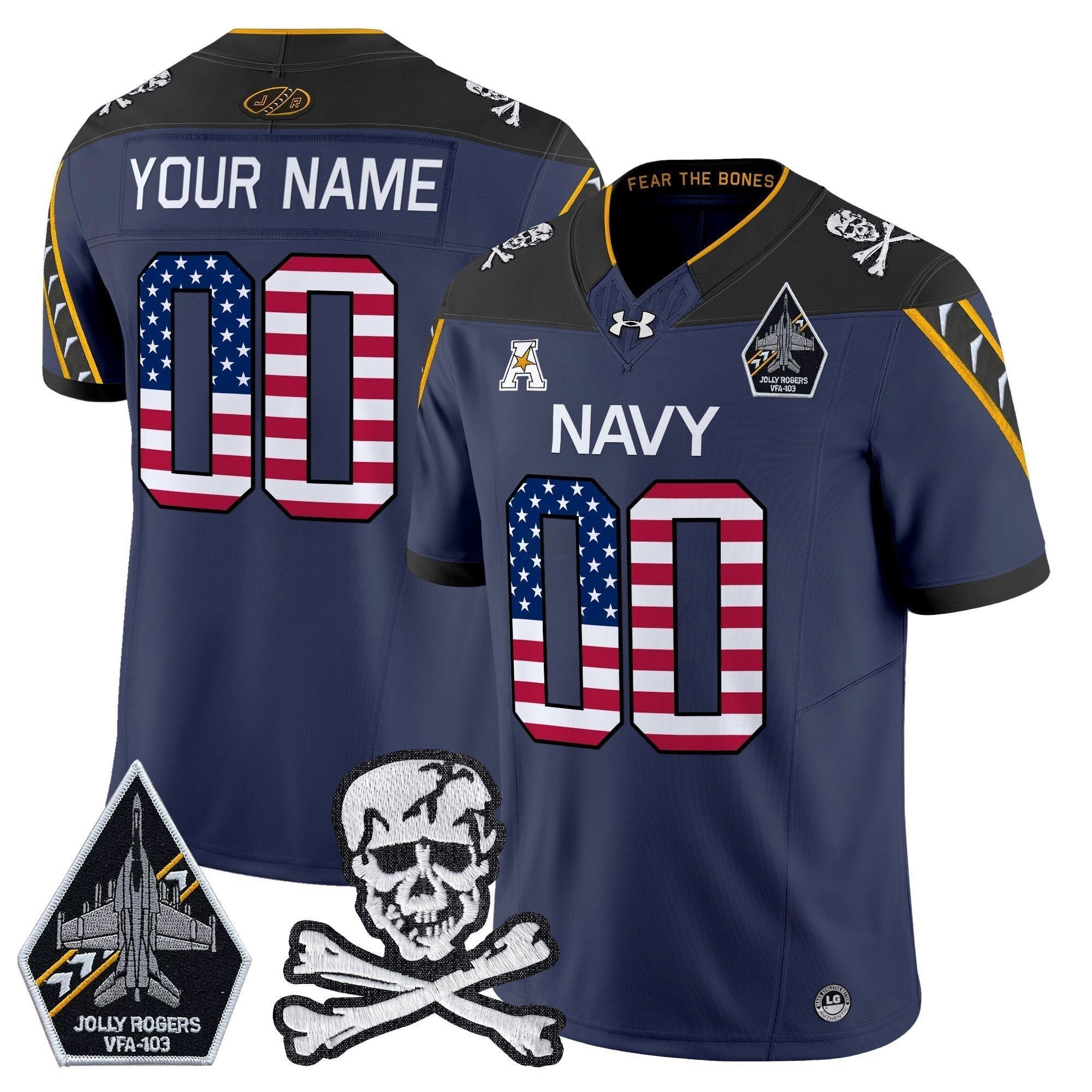 Camisa NCAA 2026 Independence Day Vapor Limited Jersey V2