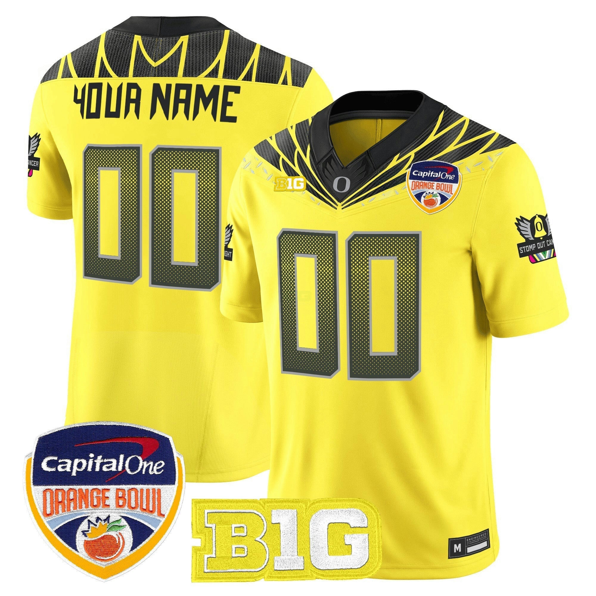 Camisa NCAA 2026 Laranja Bowl Vapor Limited Jersey