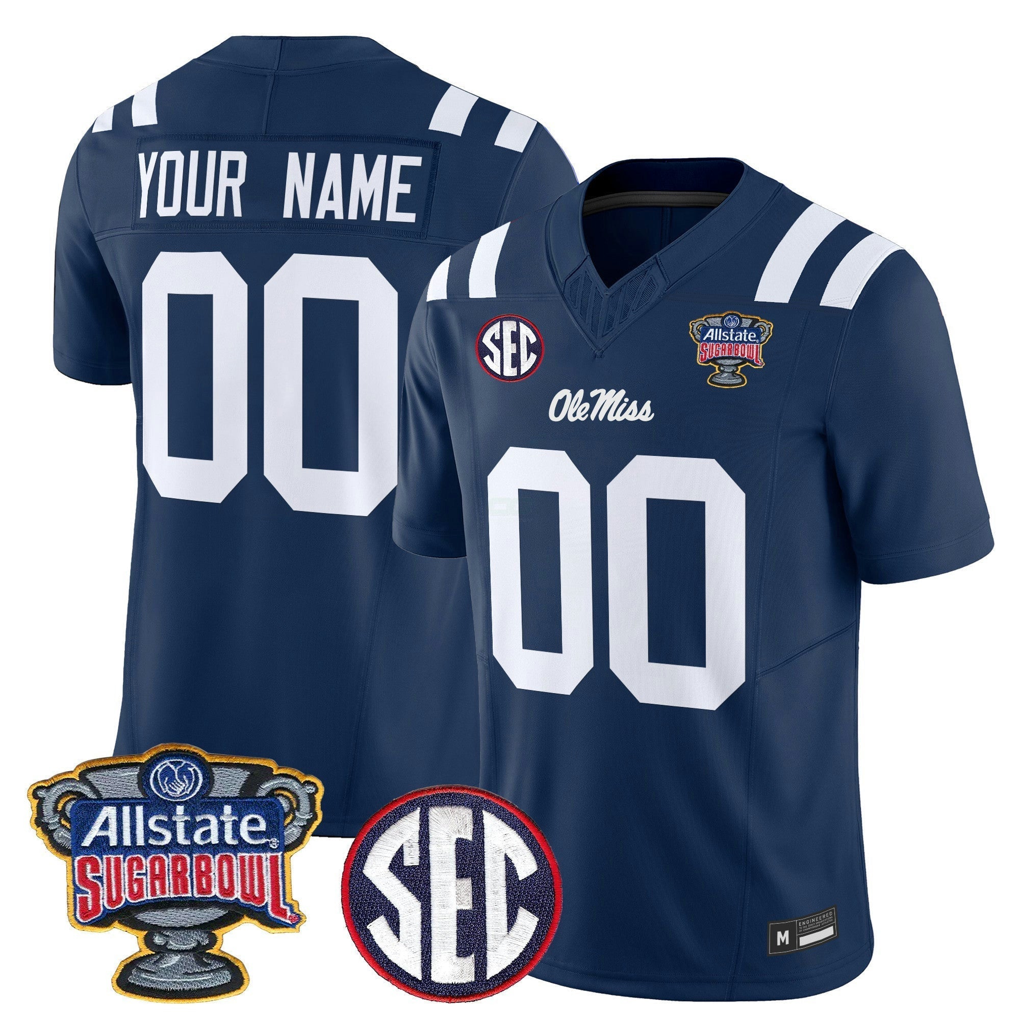 Camisa NCAA 2026 Sugar Bowl Vapor Limited Jersey