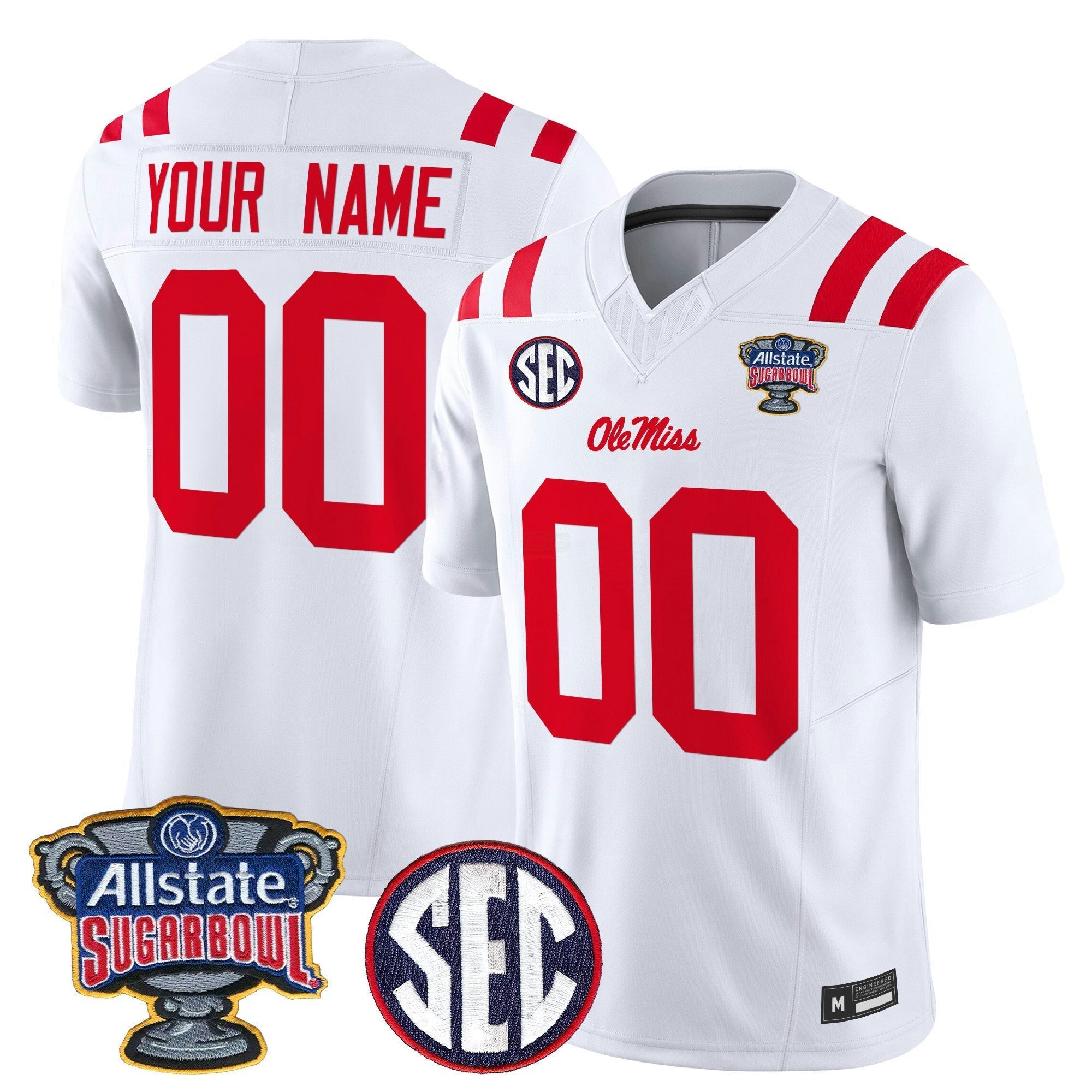 Camisa NCAA 2026 Sugar Bowl Vapor Limited Jersey